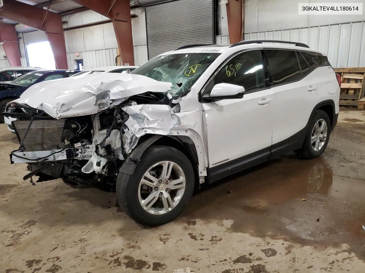 2020 GMC Terrain Sle VIN: 3GKALTEV4LL180614 Lot: 57413064