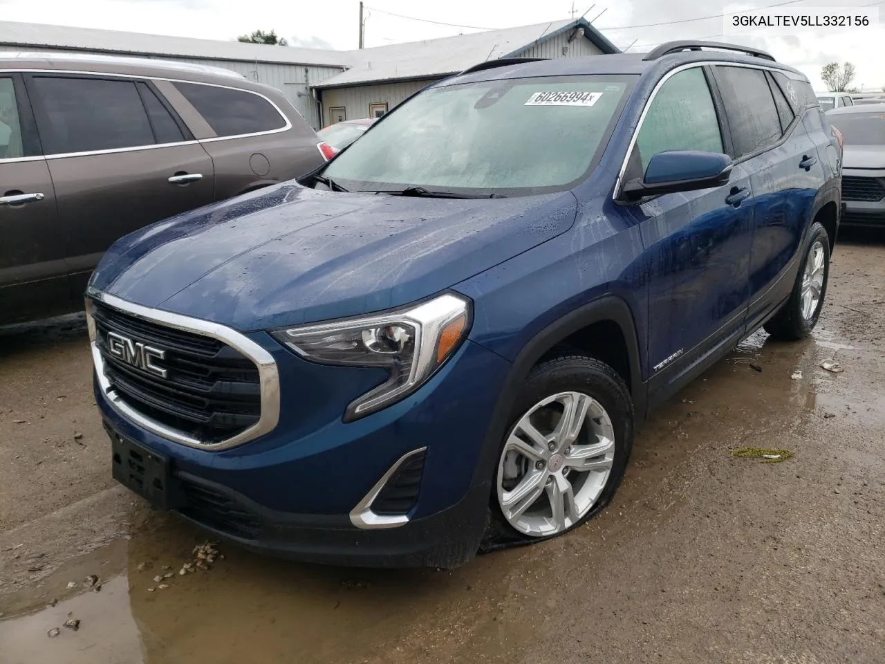 2020 GMC Terrain Sle VIN: 3GKALTEV5LL332156 Lot: 60266994