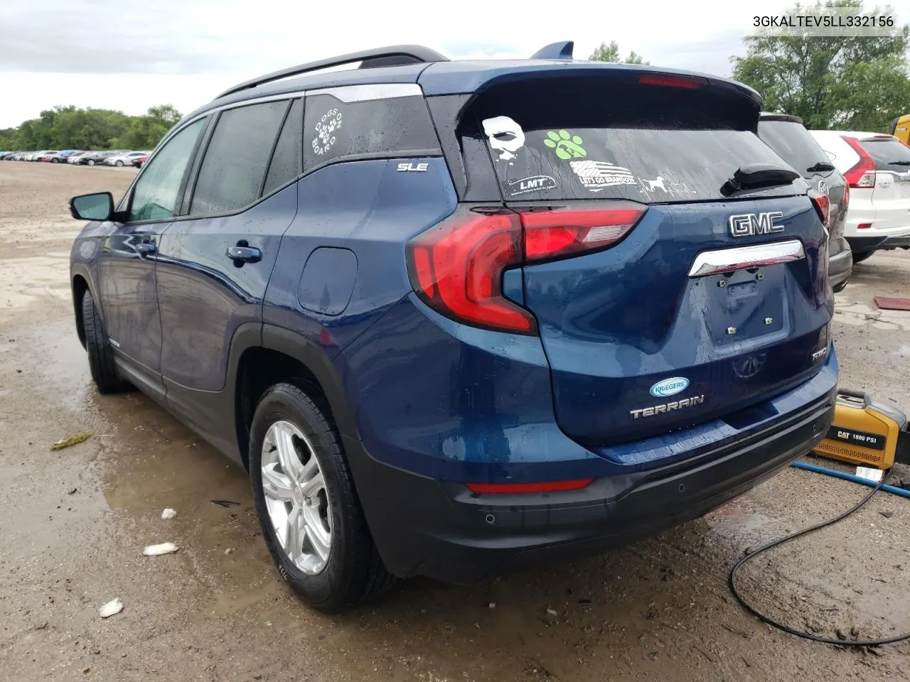 2020 GMC Terrain Sle VIN: 3GKALTEV5LL332156 Lot: 60266994