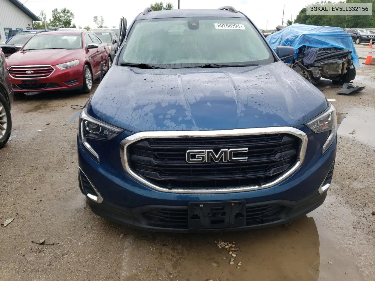 2020 GMC Terrain Sle VIN: 3GKALTEV5LL332156 Lot: 60266994