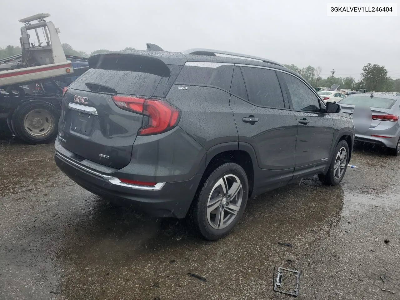 2020 GMC Terrain Slt VIN: 3GKALVEV1LL246404 Lot: 60527164