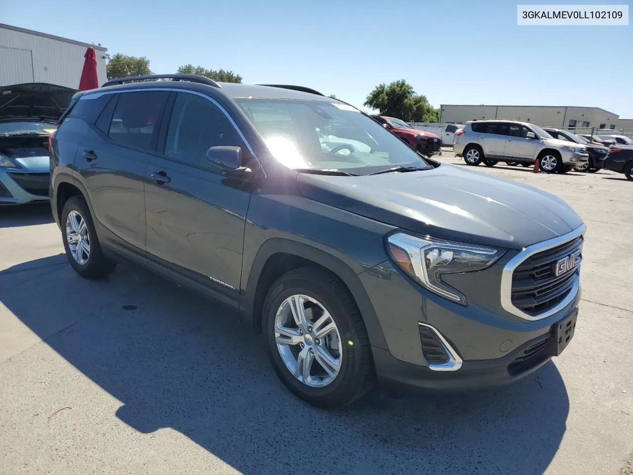 2020 GMC Terrain Sle VIN: 3GKALMEV0LL102109 Lot: 61224164