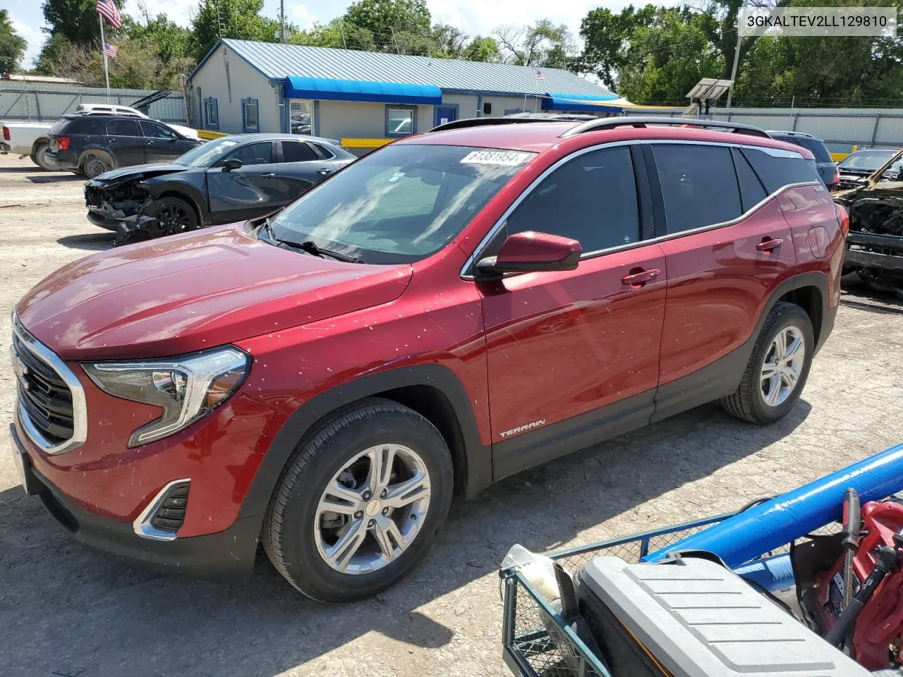 2020 GMC Terrain Sle VIN: 3GKALTEV2LL129810 Lot: 61381954