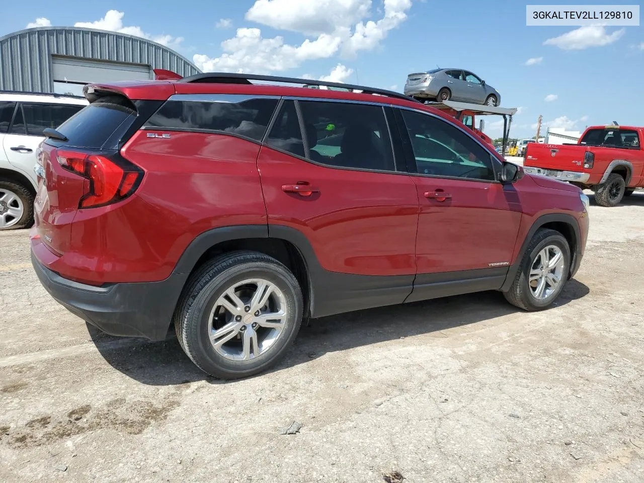 2020 GMC Terrain Sle VIN: 3GKALTEV2LL129810 Lot: 61381954