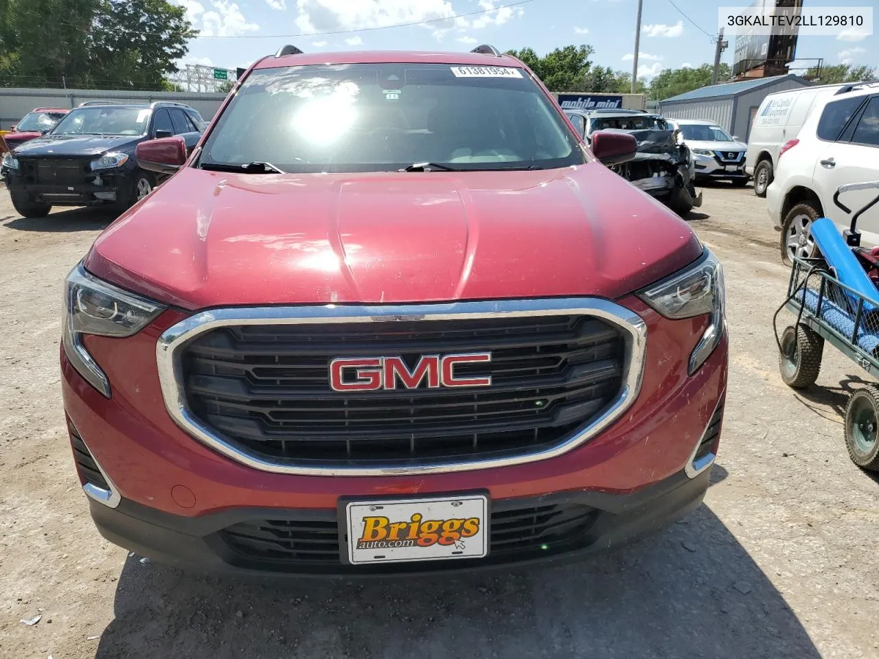 3GKALTEV2LL129810 2020 GMC Terrain Sle