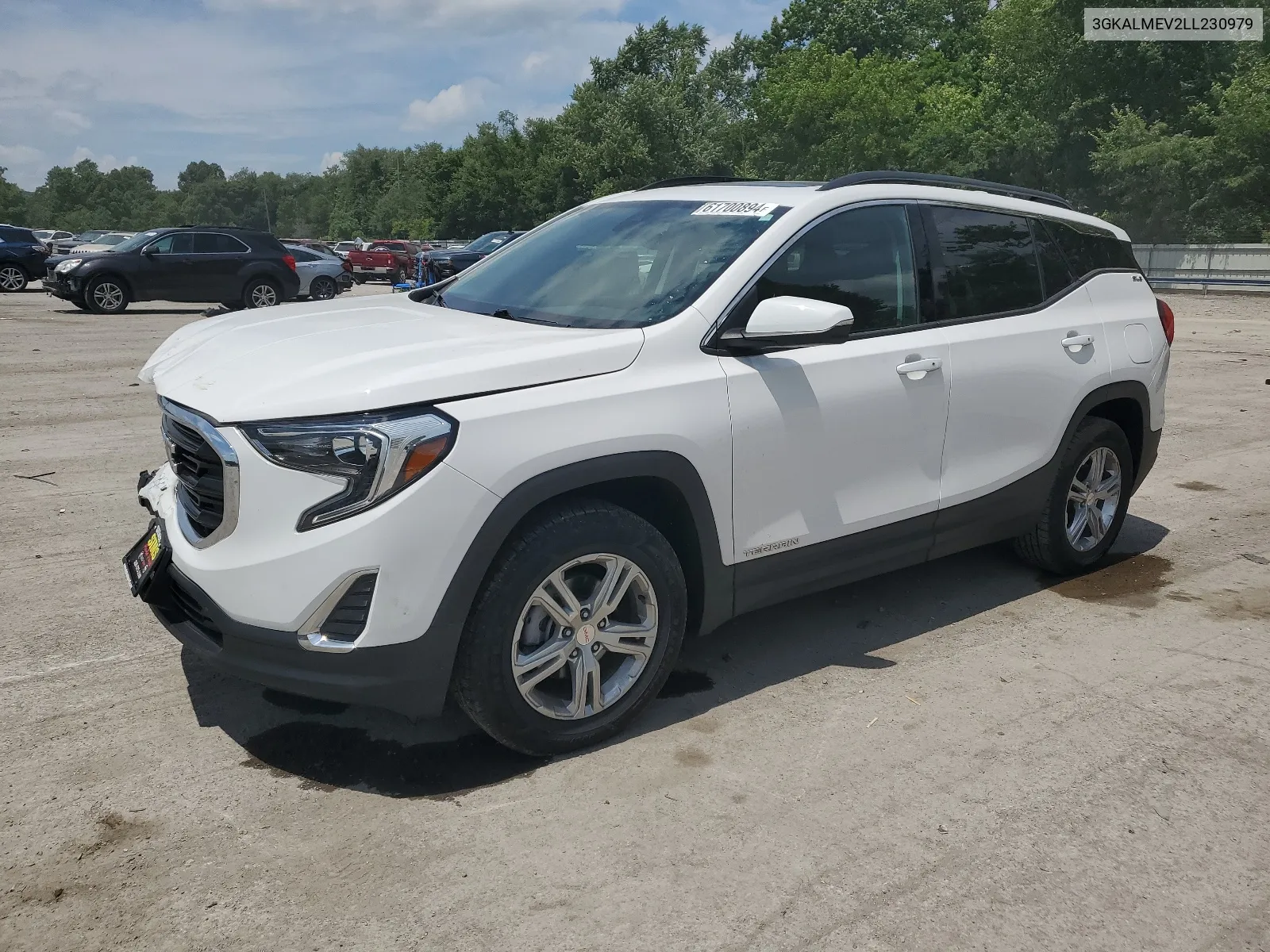 2020 GMC Terrain Sle VIN: 3GKALMEV2LL230979 Lot: 61700894