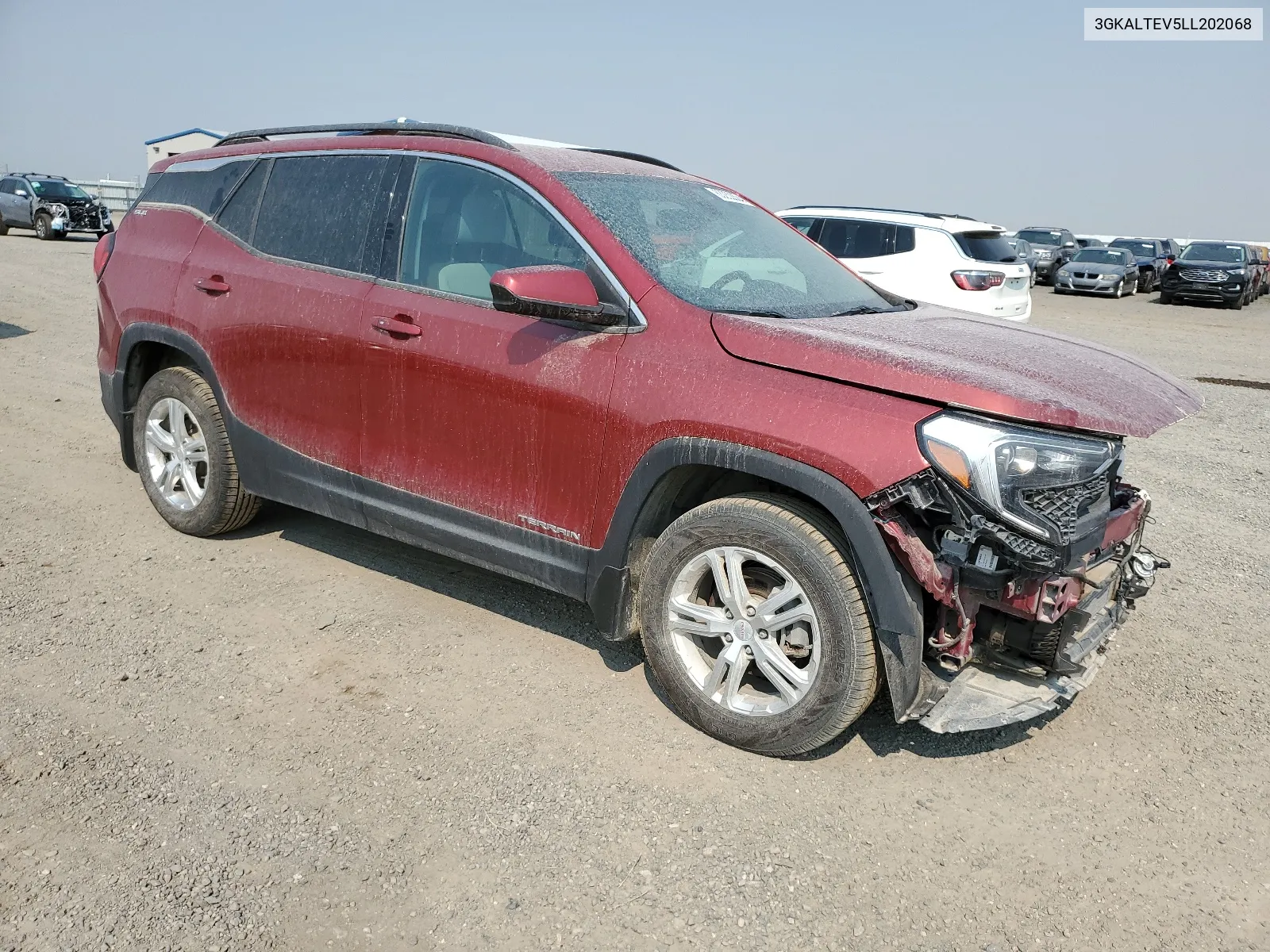 2020 GMC Terrain Sle VIN: 3GKALTEV5LL202068 Lot: 63252804