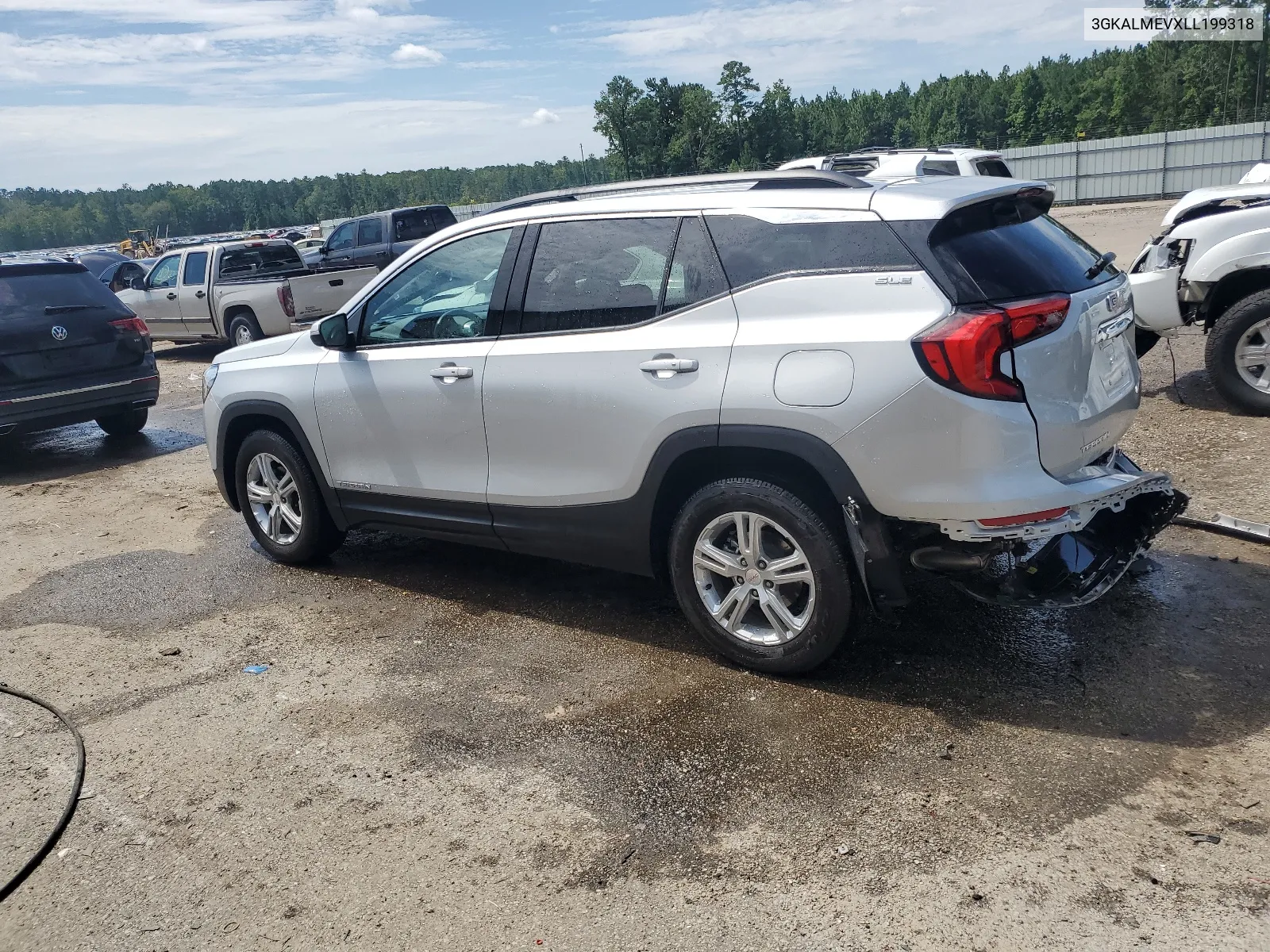 2020 GMC Terrain Sle VIN: 3GKALMEVXLL199318 Lot: 63413084