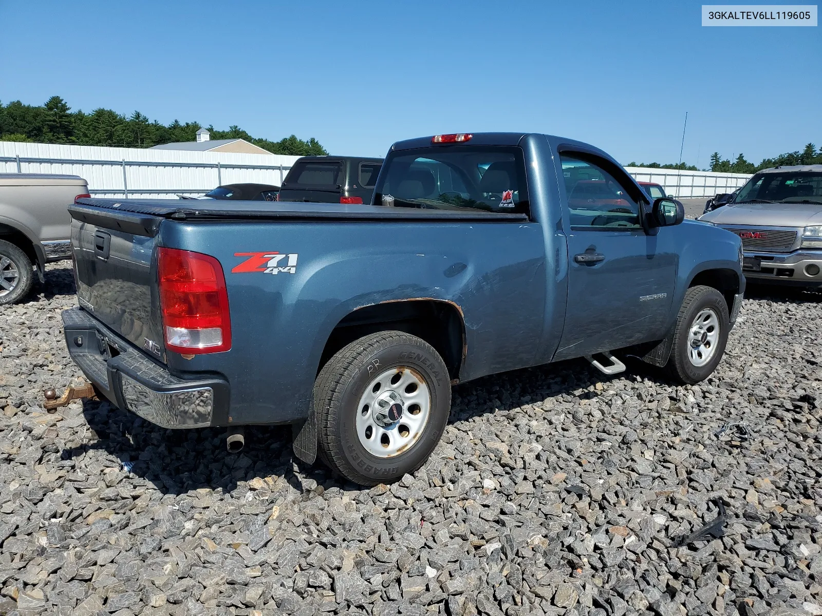 2020 GMC Terrain Sle VIN: 3GKALTEV6LL119605 Lot: 63523234