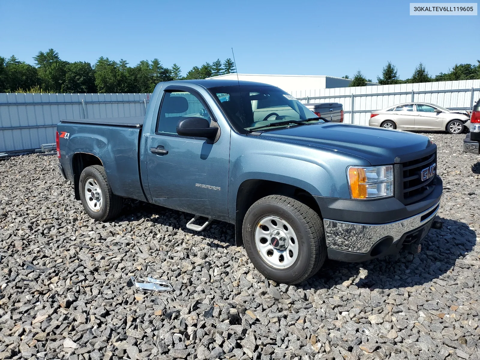 2020 GMC Terrain Sle VIN: 3GKALTEV6LL119605 Lot: 63523234