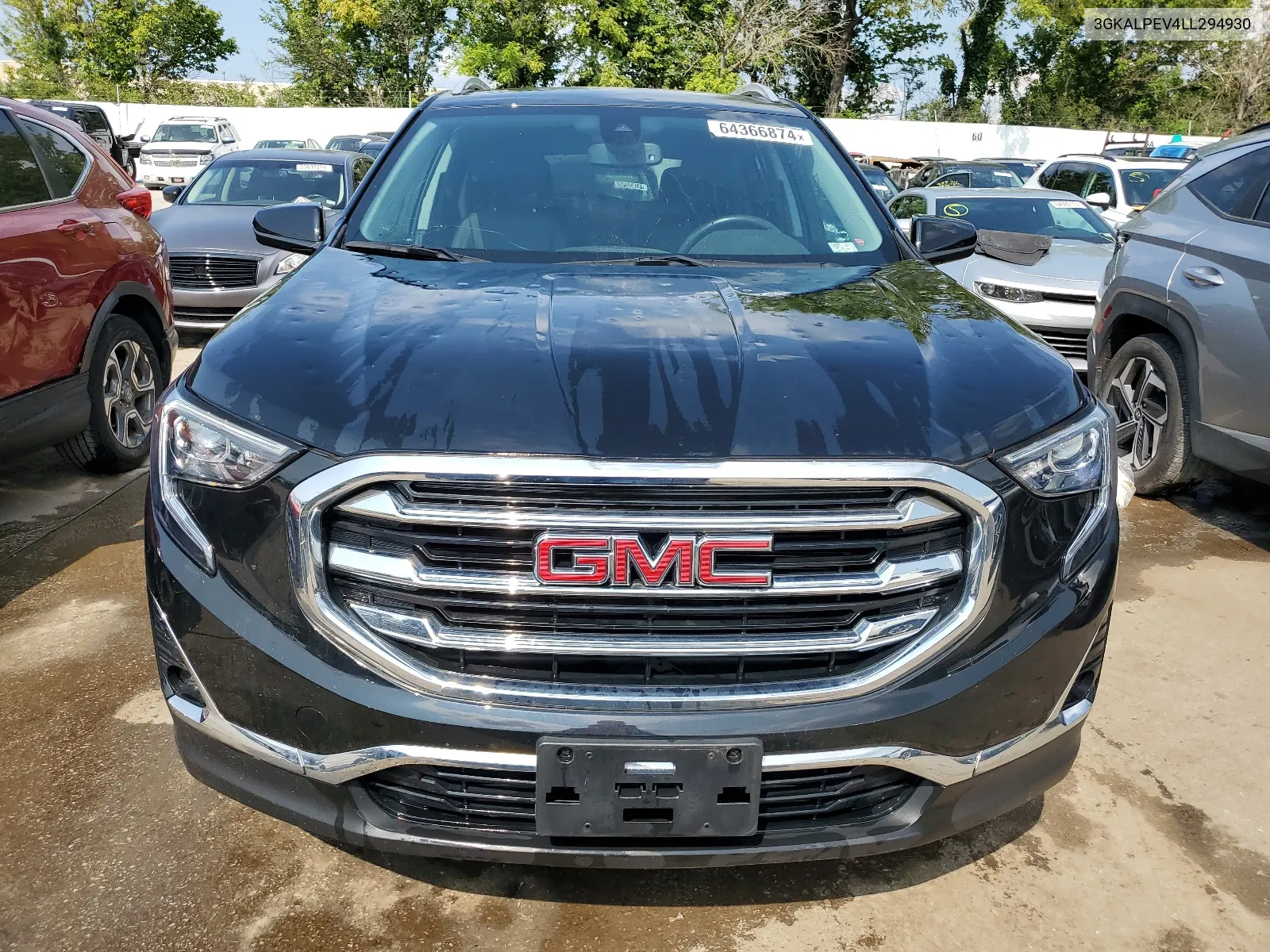 2020 GMC Terrain Slt VIN: 3GKALPEV4LL294930 Lot: 64366874