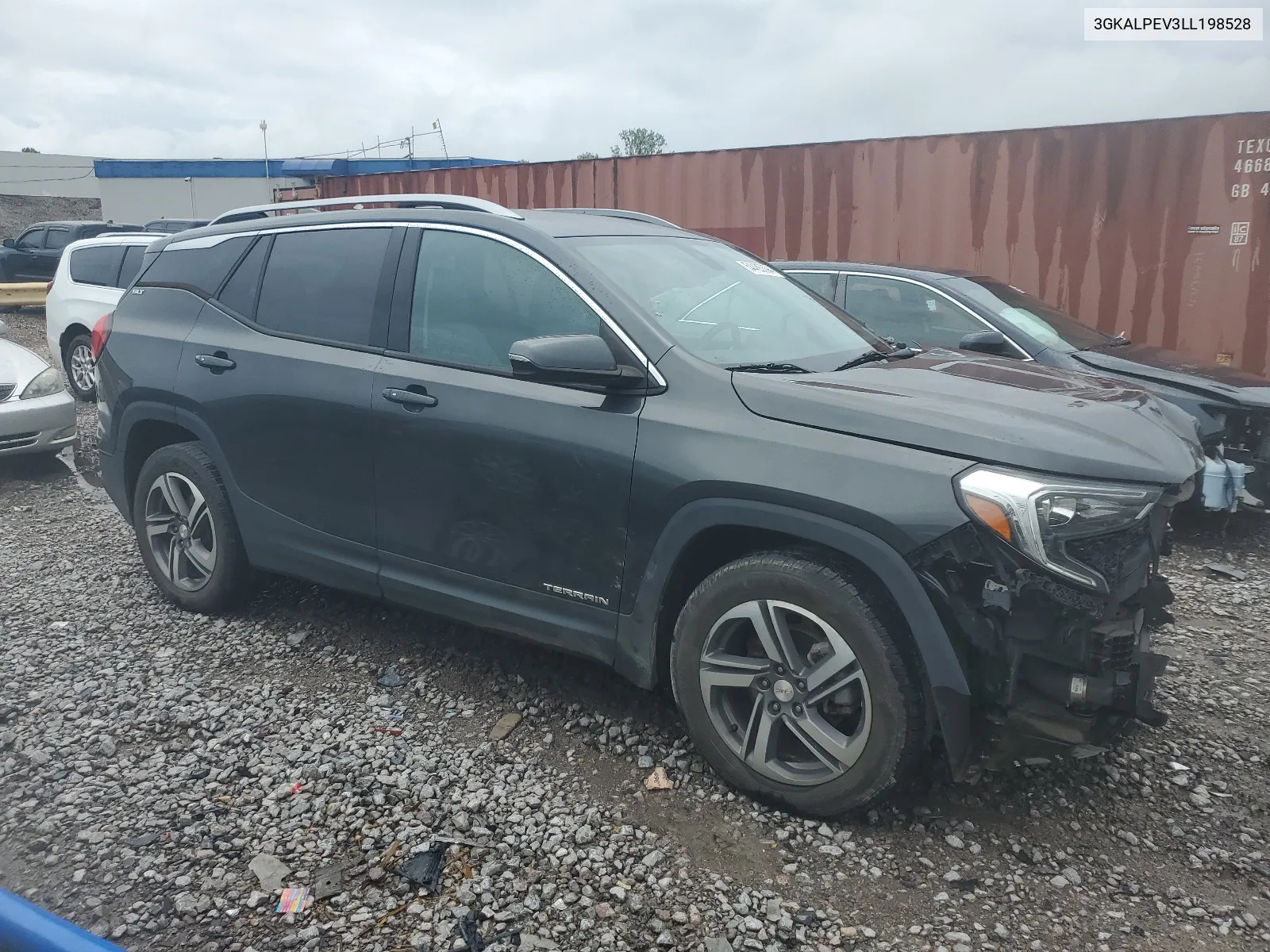 2020 GMC Terrain Slt VIN: 3GKALPEV3LL198528 Lot: 64485304