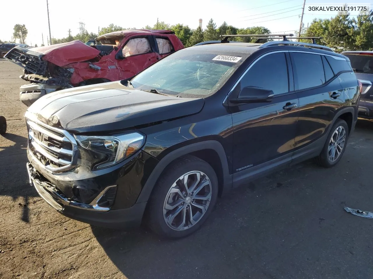 2020 GMC Terrain Slt VIN: 3GKALVEXXLL191775 Lot: 64822864