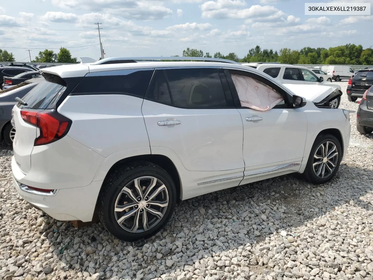 2020 GMC Terrain Denali VIN: 3GKALXEX6LL219387 Lot: 64862714