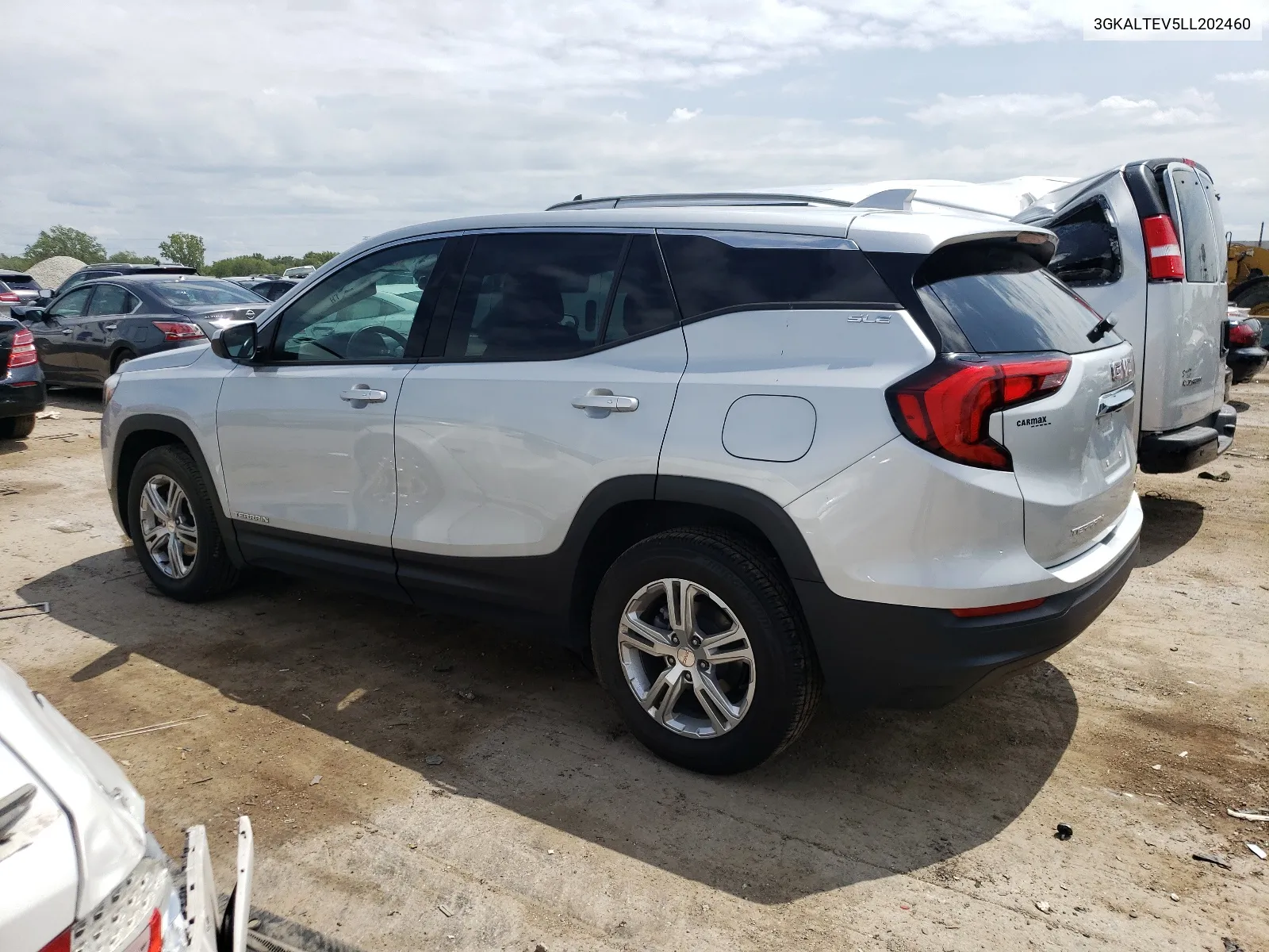 2020 GMC Terrain Sle VIN: 3GKALTEV5LL202460 Lot: 65017384