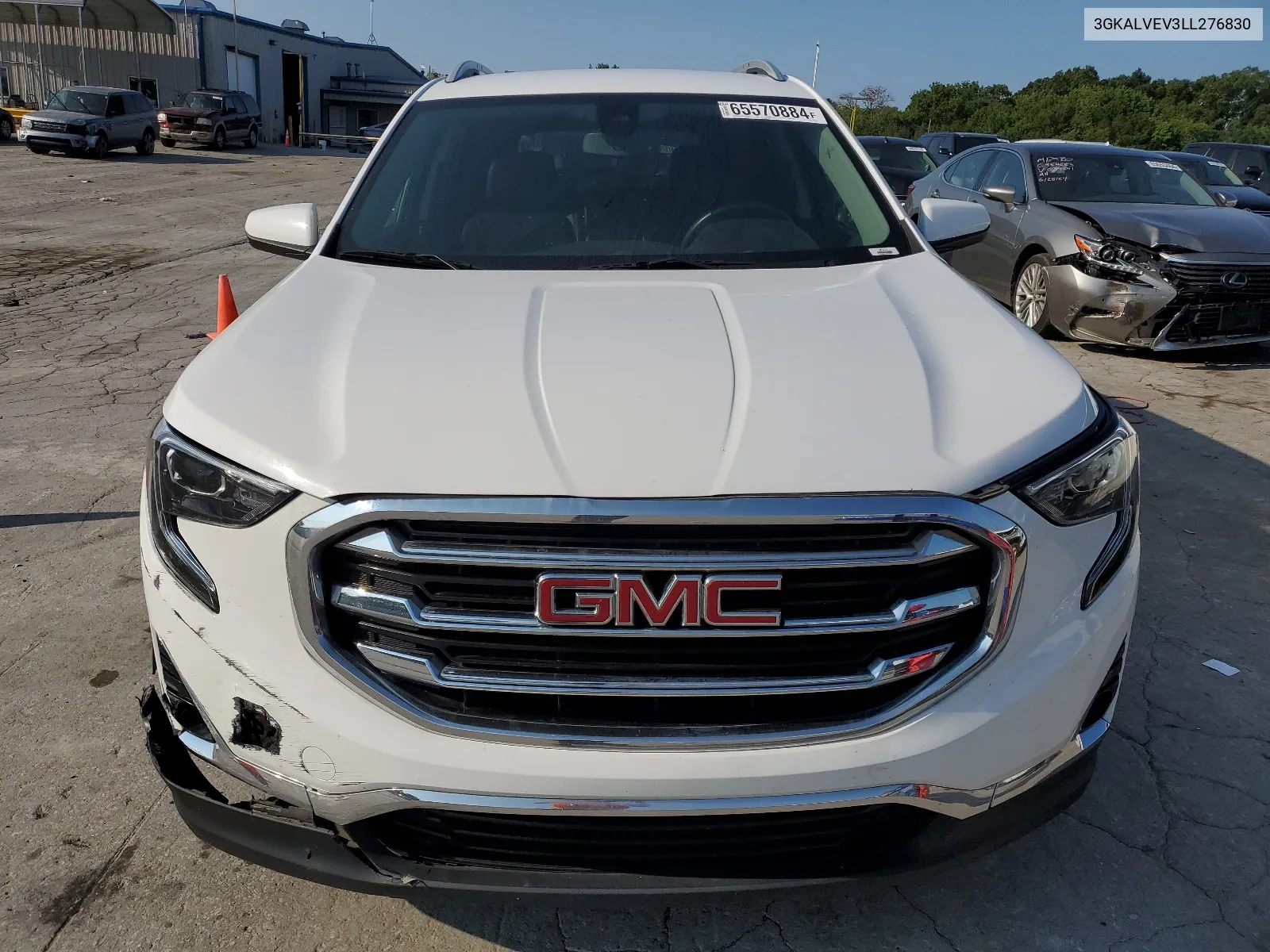 2020 GMC Terrain Slt VIN: 3GKALVEV3LL276830 Lot: 65570884