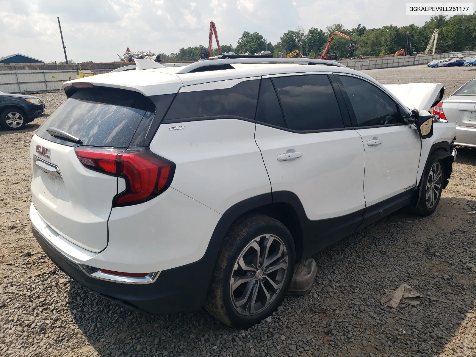 2020 GMC Terrain Slt VIN: 3GKALPEV9LL261177 Lot: 65760474