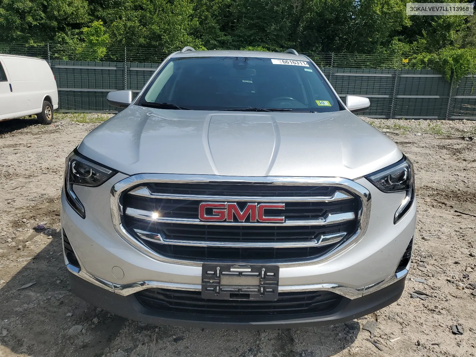 2020 GMC Terrain Slt VIN: 3GKALVEV7LL113968 Lot: 66163114