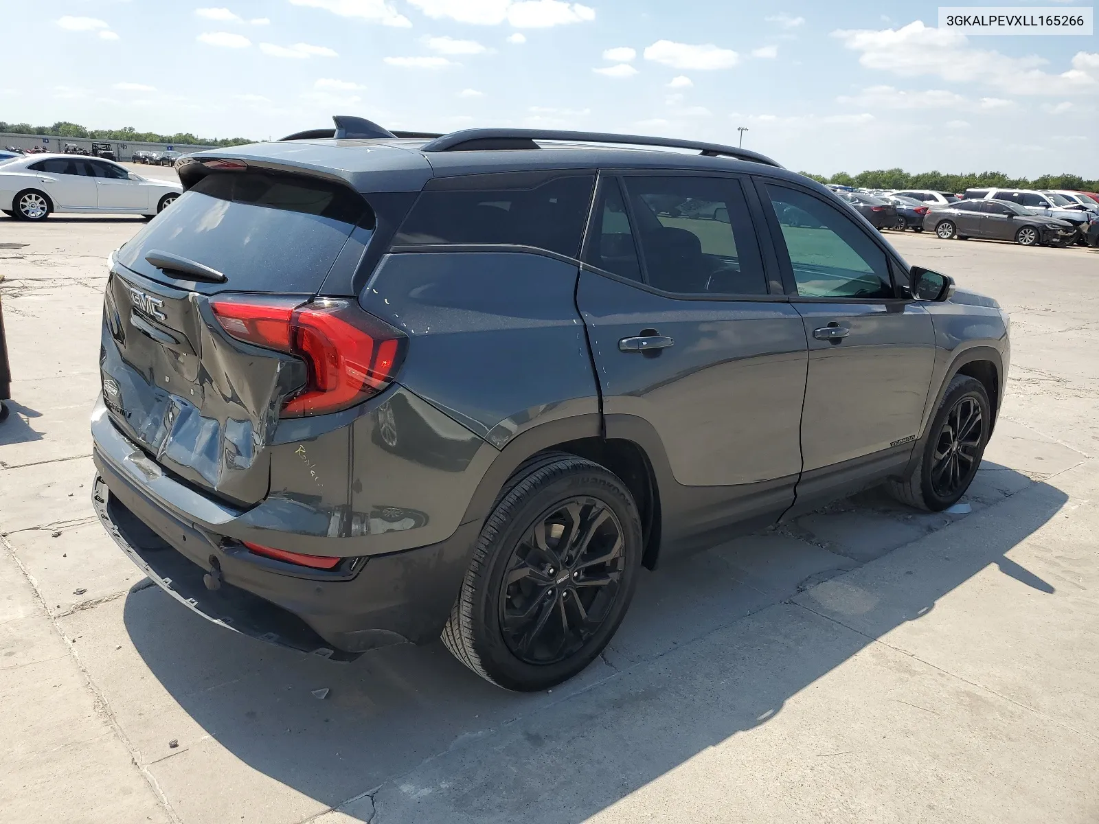 2020 GMC Terrain Slt VIN: 3GKALPEVXLL165266 Lot: 66788294