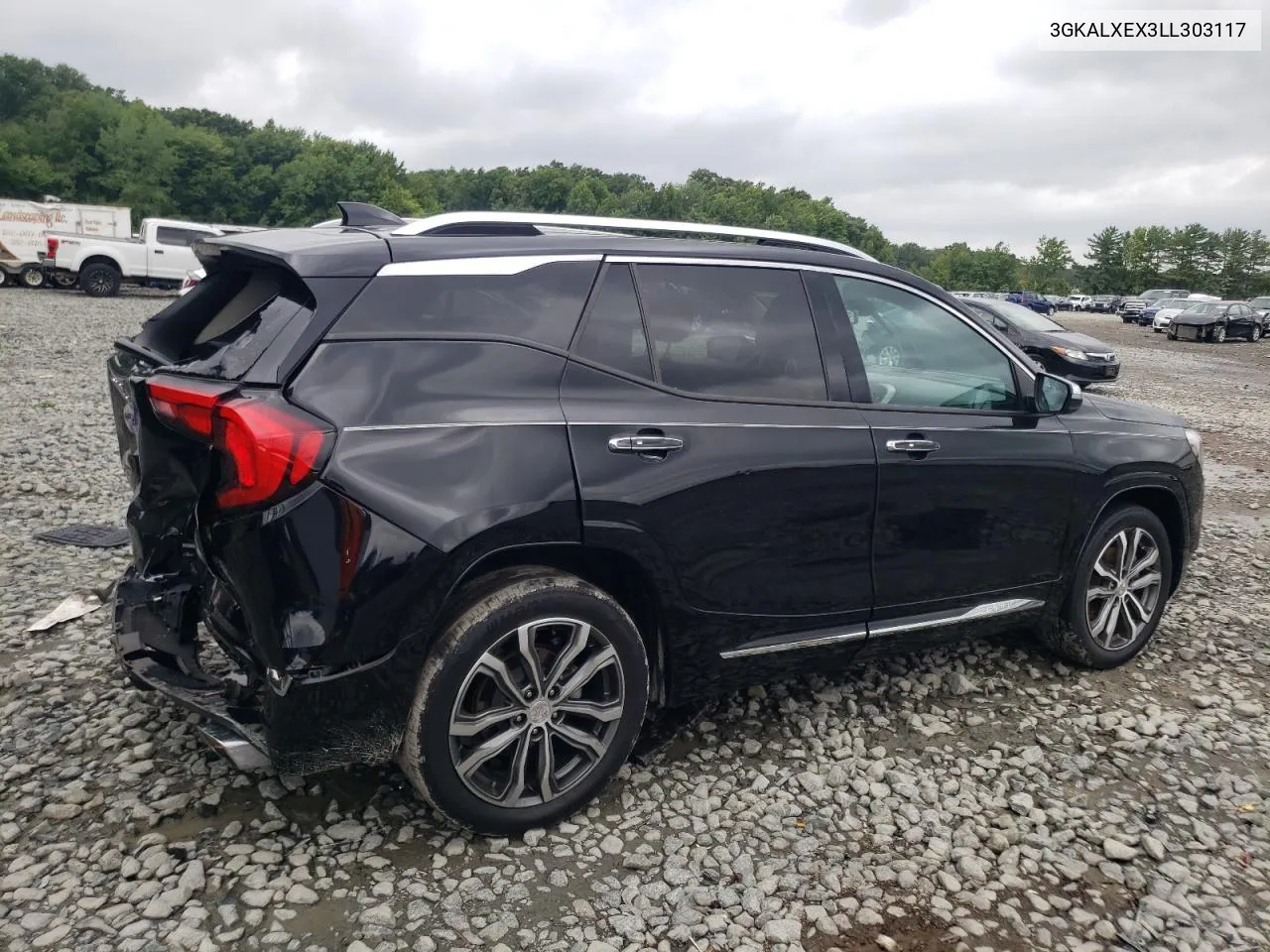 2020 GMC Terrain Denali VIN: 3GKALXEX3LL303117 Lot: 66810264