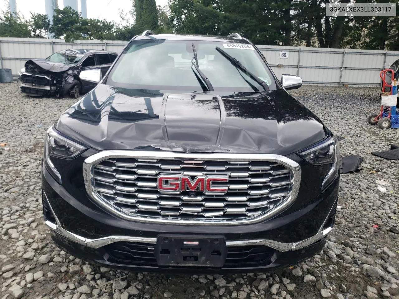 2020 GMC Terrain Denali VIN: 3GKALXEX3LL303117 Lot: 66810264