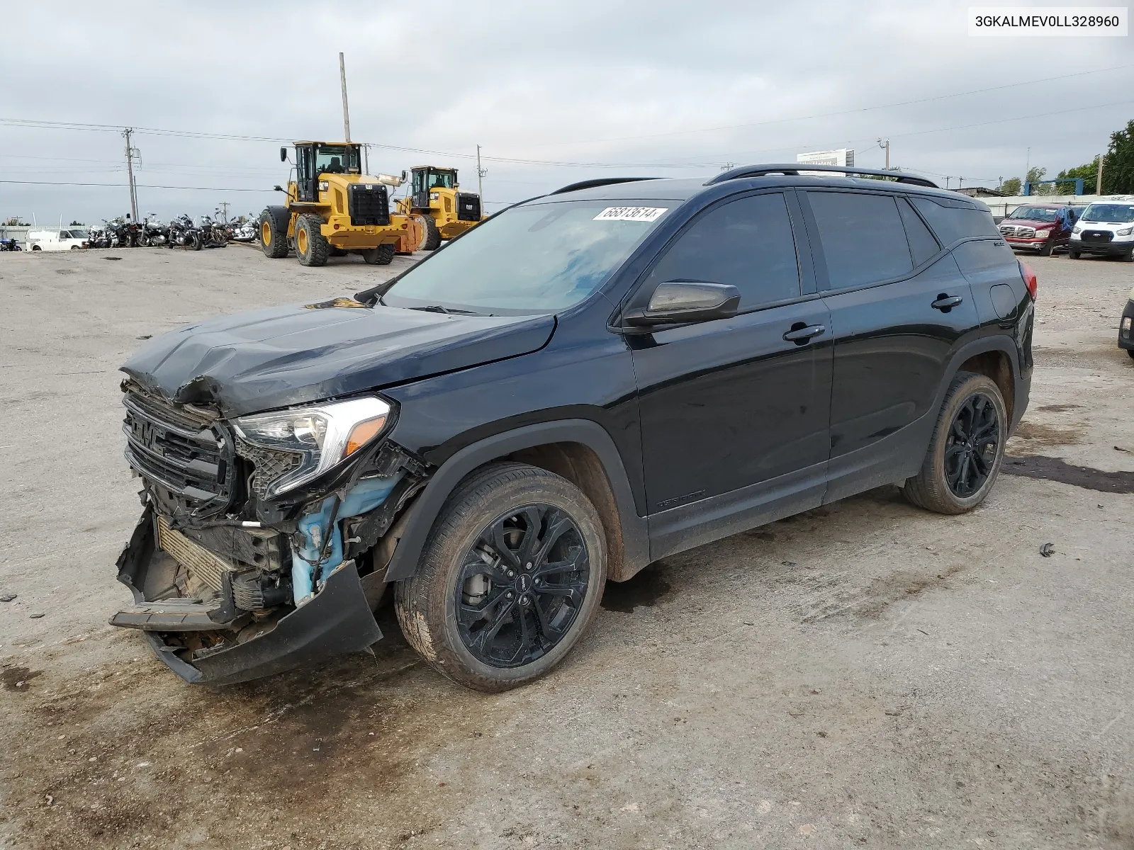 2020 GMC Terrain Sle VIN: 3GKALMEV0LL328960 Lot: 66813614