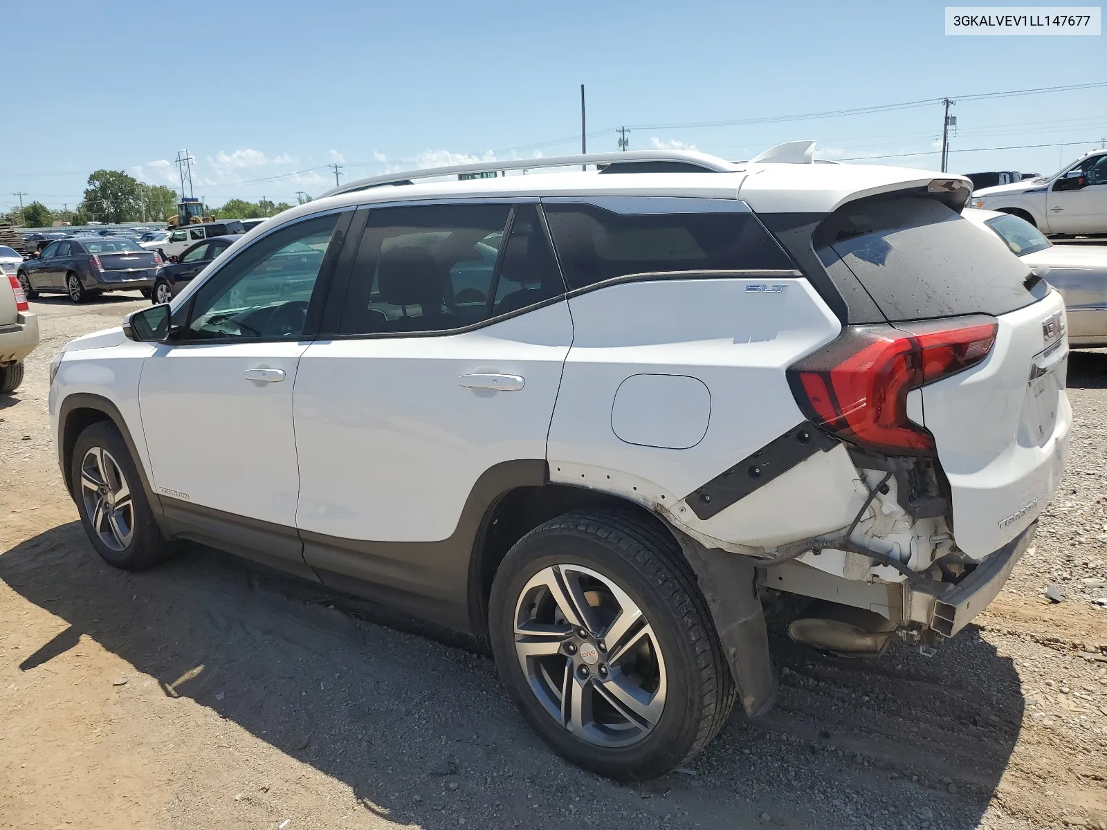 2020 GMC Terrain Slt VIN: 3GKALVEV1LL147677 Lot: 66881944