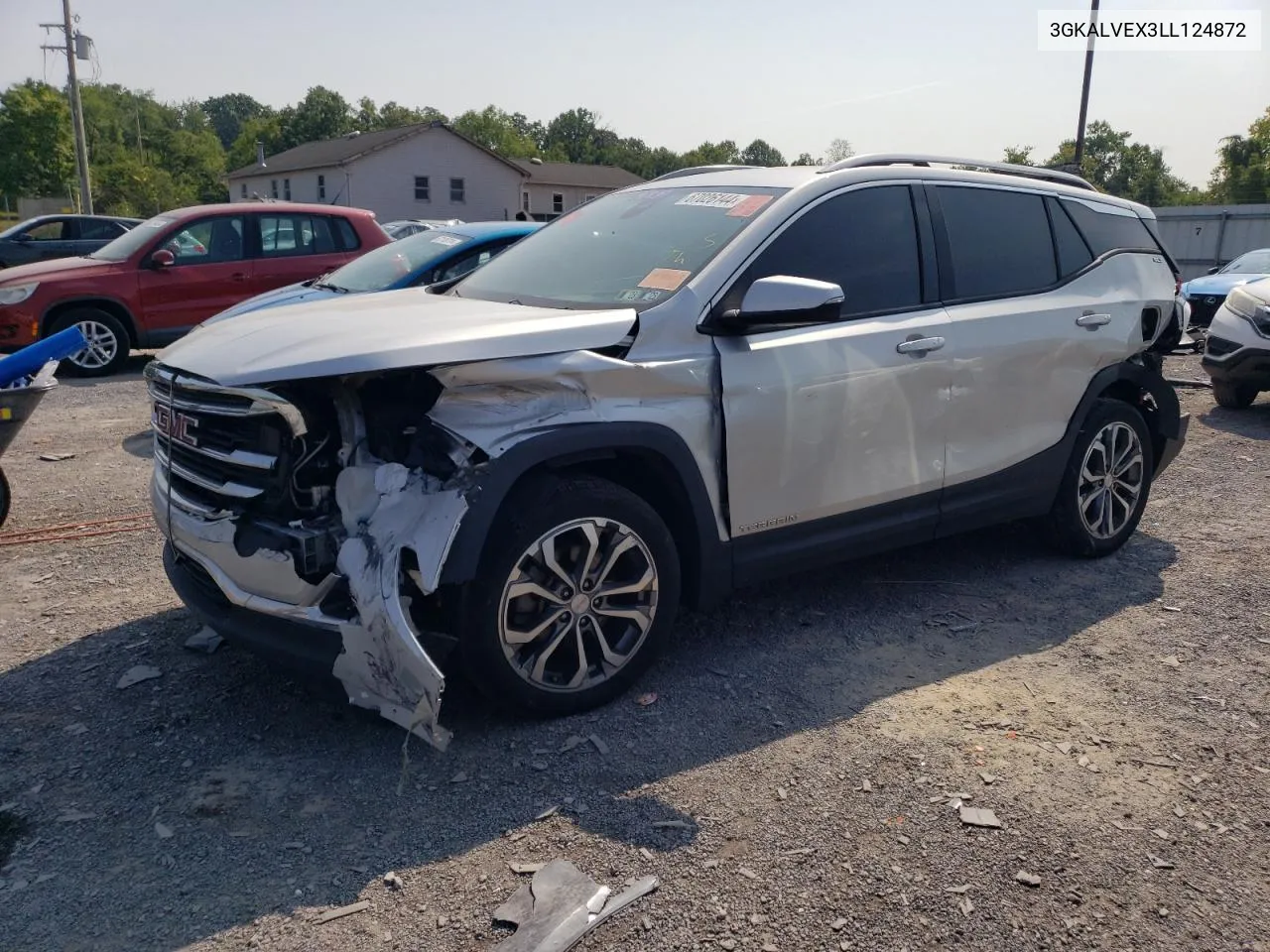 2020 GMC Terrain Slt VIN: 3GKALVEX3LL124872 Lot: 67026144