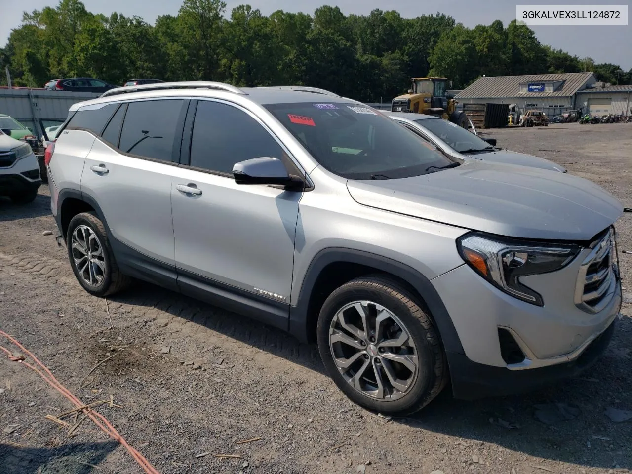 2020 GMC Terrain Slt VIN: 3GKALVEX3LL124872 Lot: 67026144