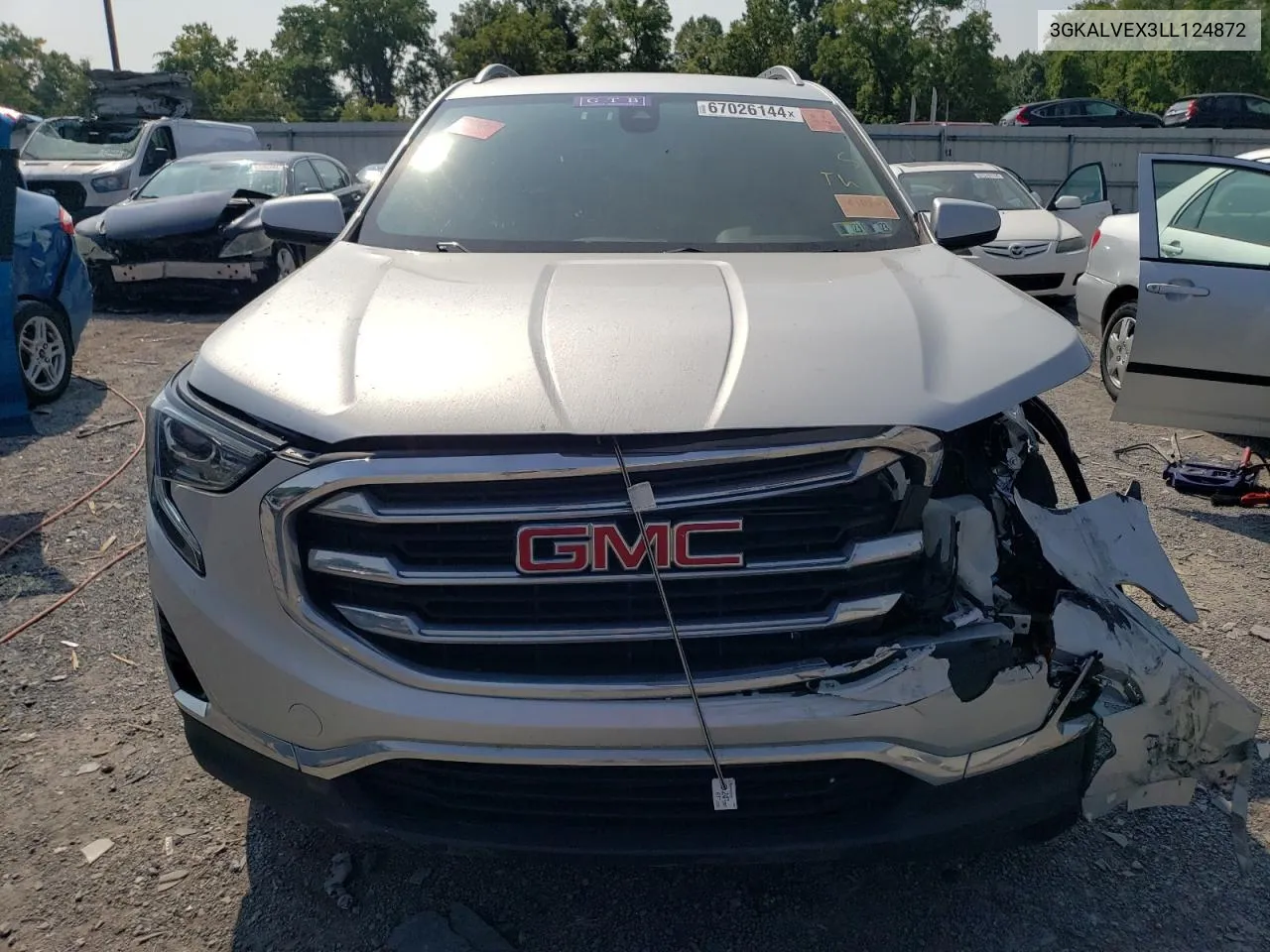 2020 GMC Terrain Slt VIN: 3GKALVEX3LL124872 Lot: 67026144