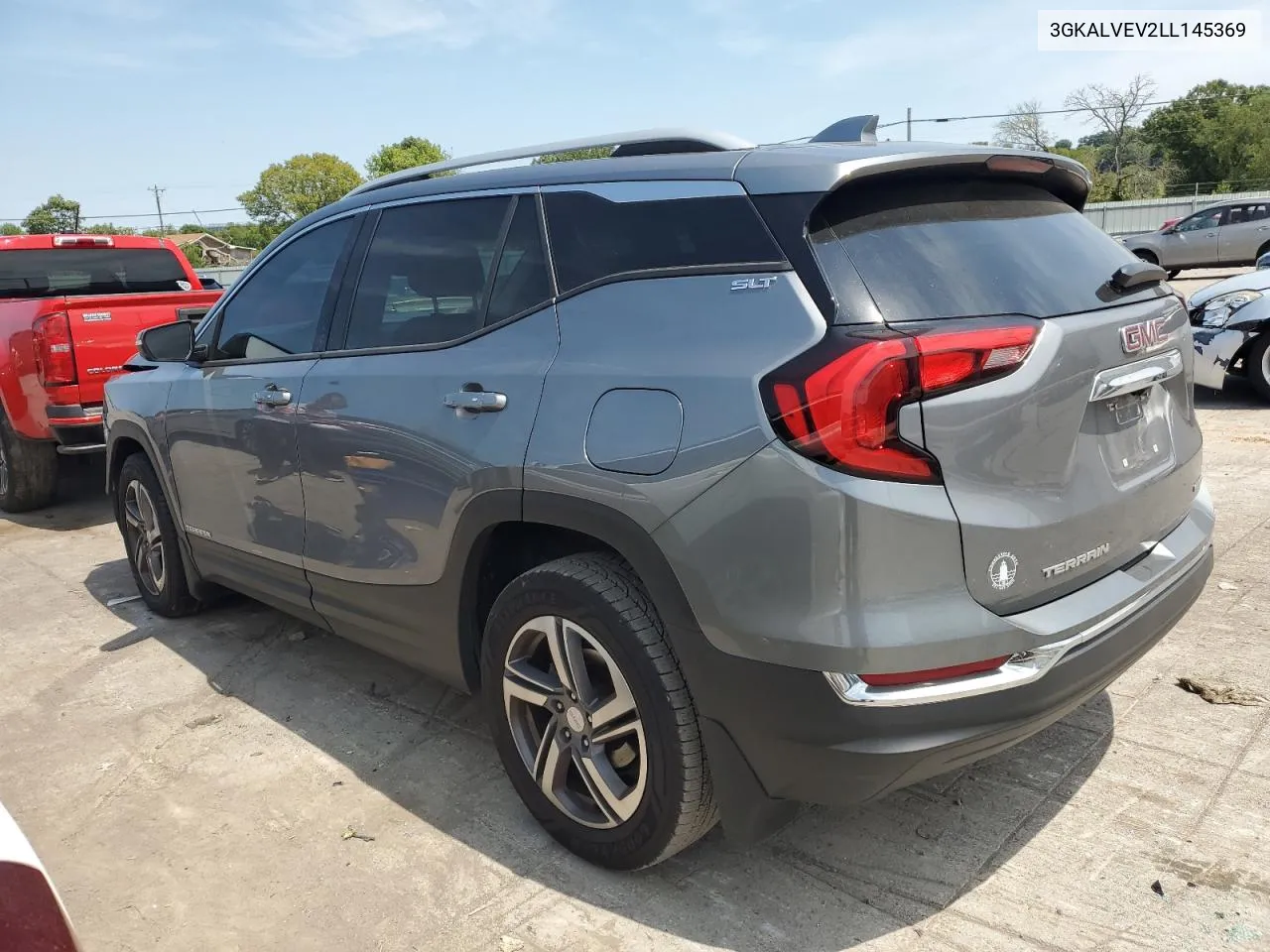 2020 GMC Terrain Slt VIN: 3GKALVEV2LL145369 Lot: 67115634