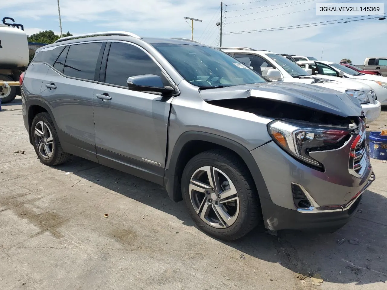 2020 GMC Terrain Slt VIN: 3GKALVEV2LL145369 Lot: 67115634