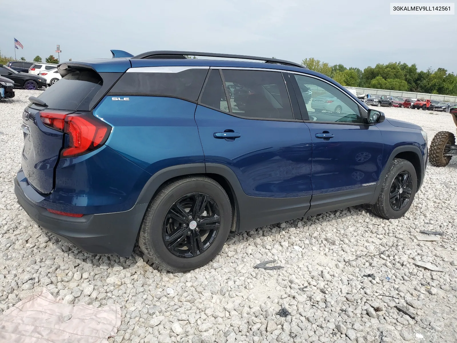 2020 GMC Terrain Sle VIN: 3GKALMEV9LL142561 Lot: 67249494