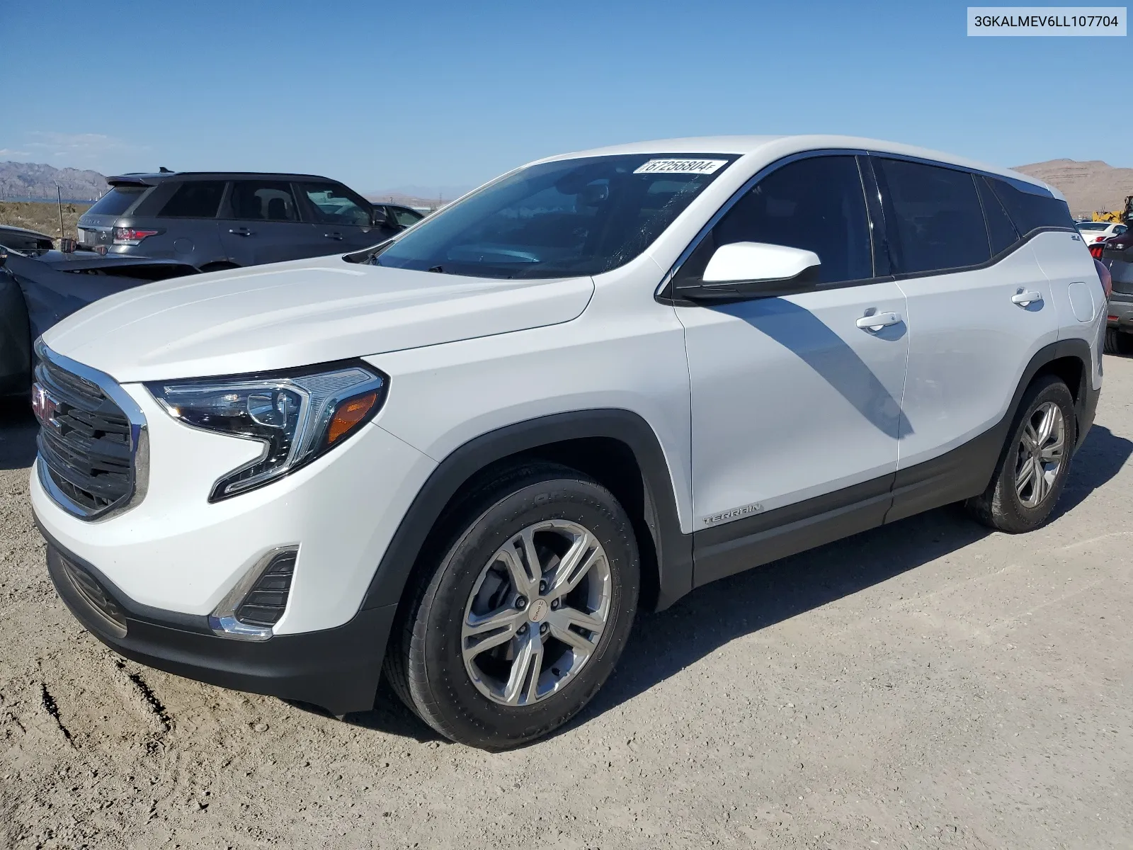 2020 GMC Terrain Sle VIN: 3GKALMEV6LL107704 Lot: 67256804