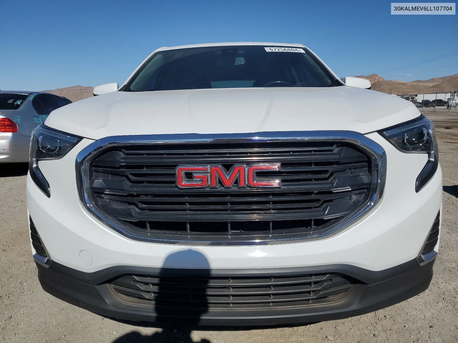 2020 GMC Terrain Sle VIN: 3GKALMEV6LL107704 Lot: 67256804