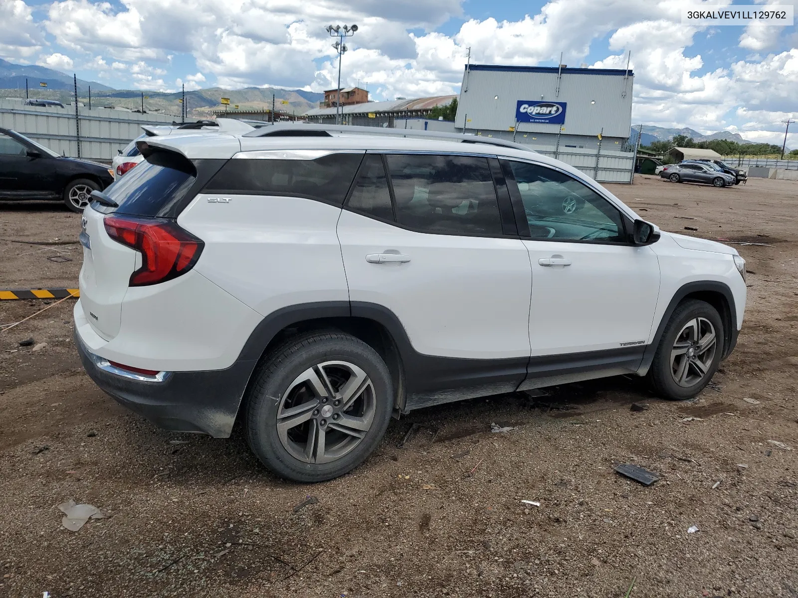 2020 GMC Terrain Slt VIN: 3GKALVEV1LL129762 Lot: 67355324