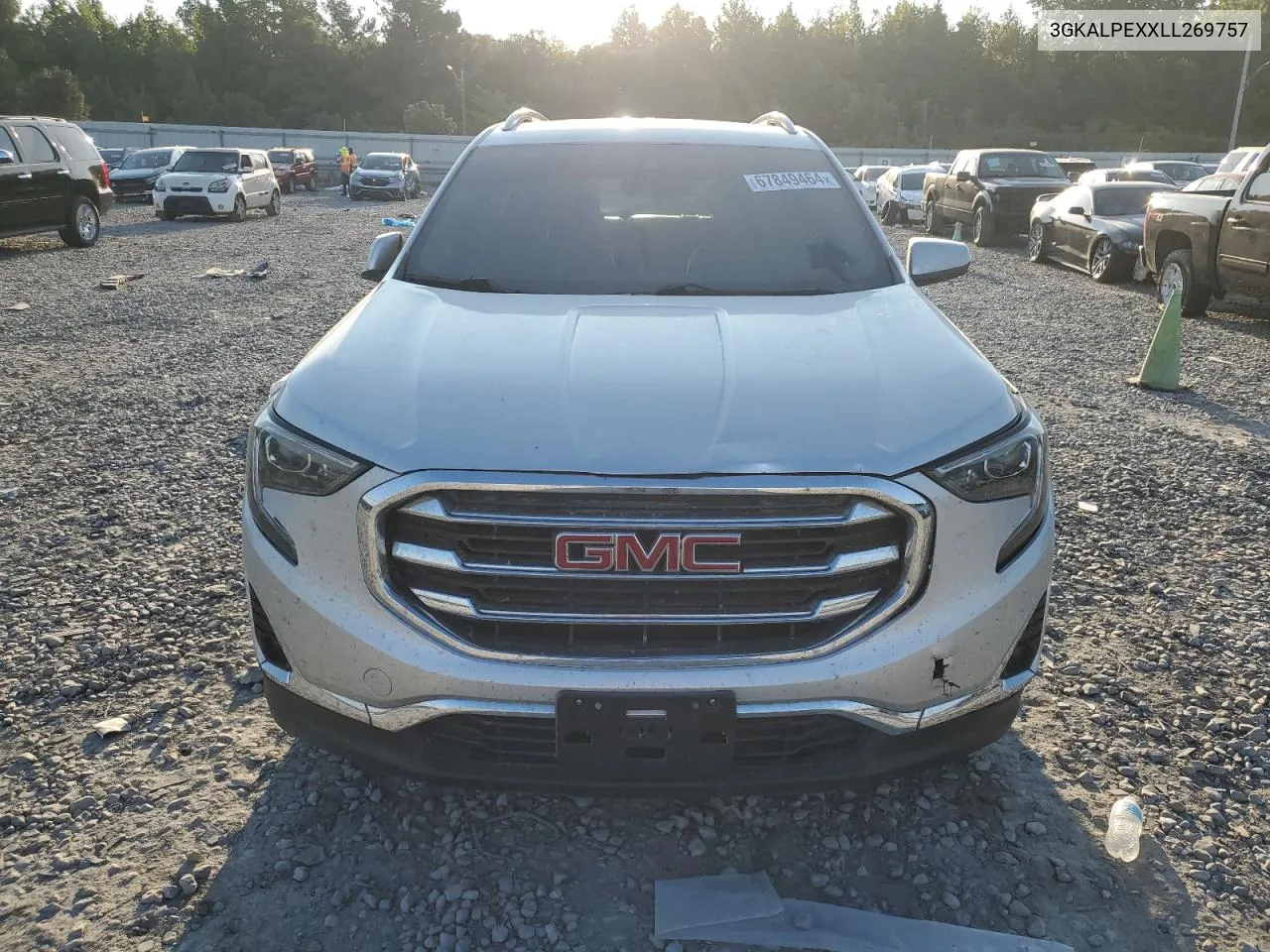 2020 GMC Terrain Slt VIN: 3GKALPEXXLL269757 Lot: 67849464