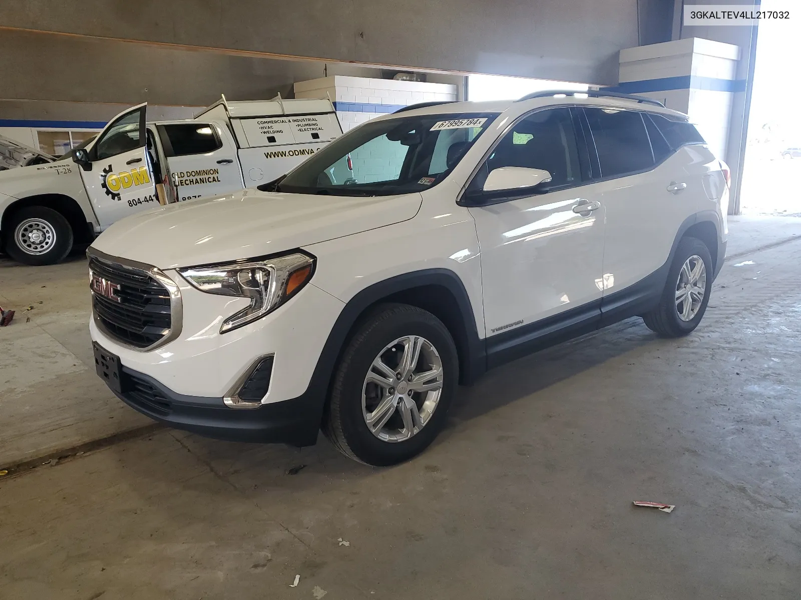 2020 GMC Terrain Sle VIN: 3GKALTEV4LL217032 Lot: 67995784