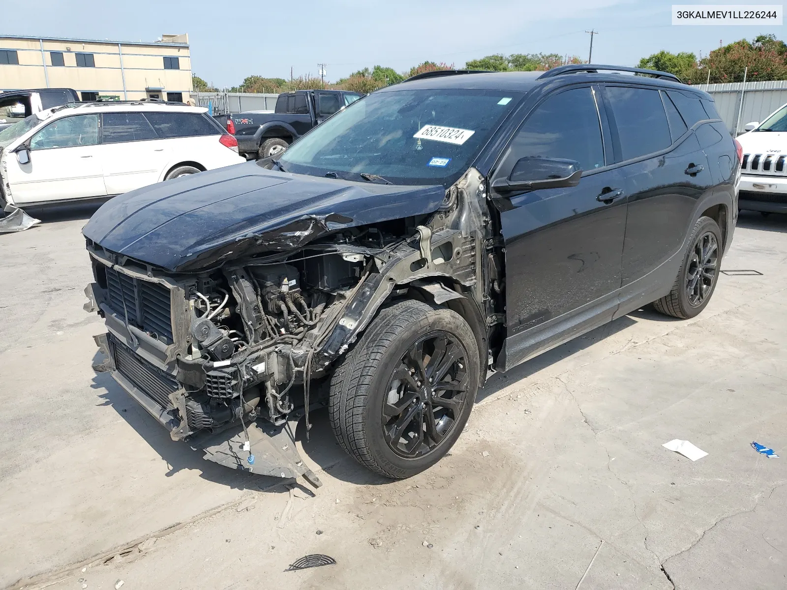 3GKALMEV1LL226244 2020 GMC Terrain Sle