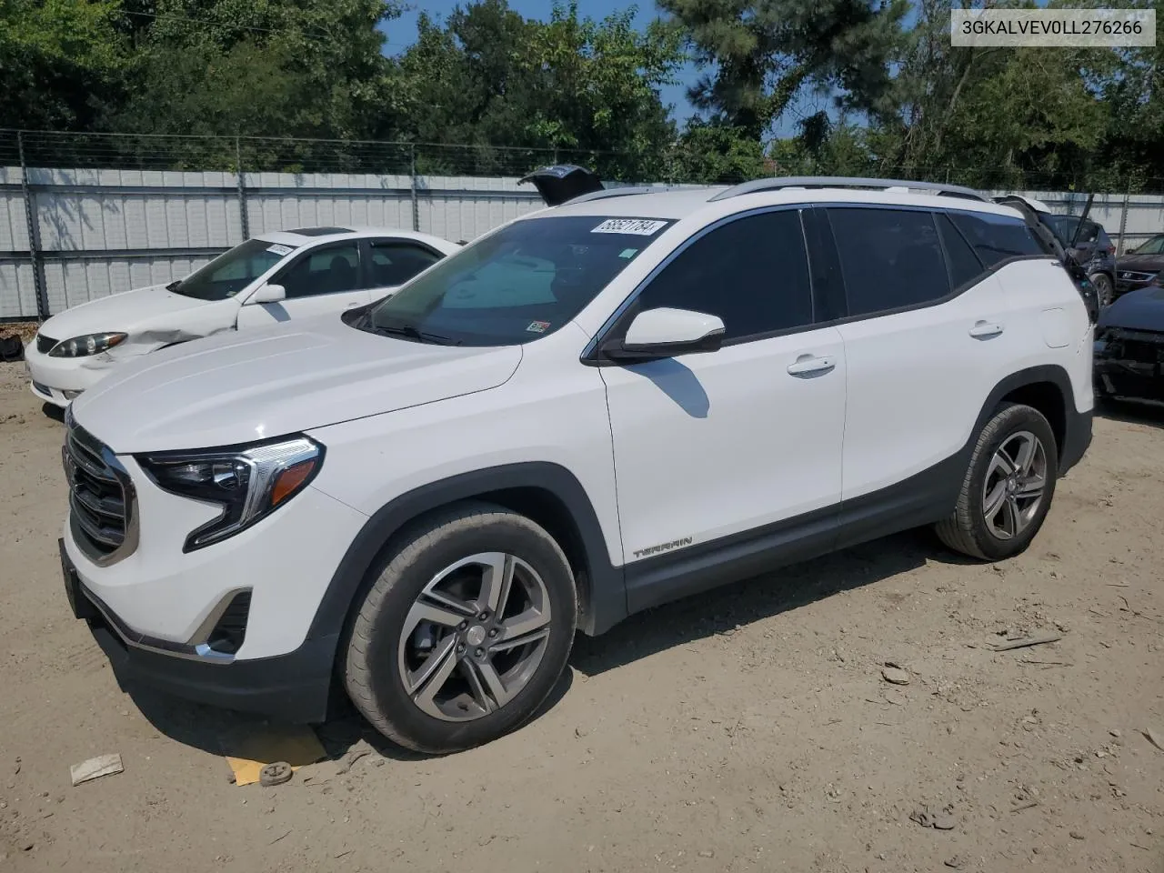 2020 GMC Terrain Slt VIN: 3GKALVEV0LL276266 Lot: 68521784