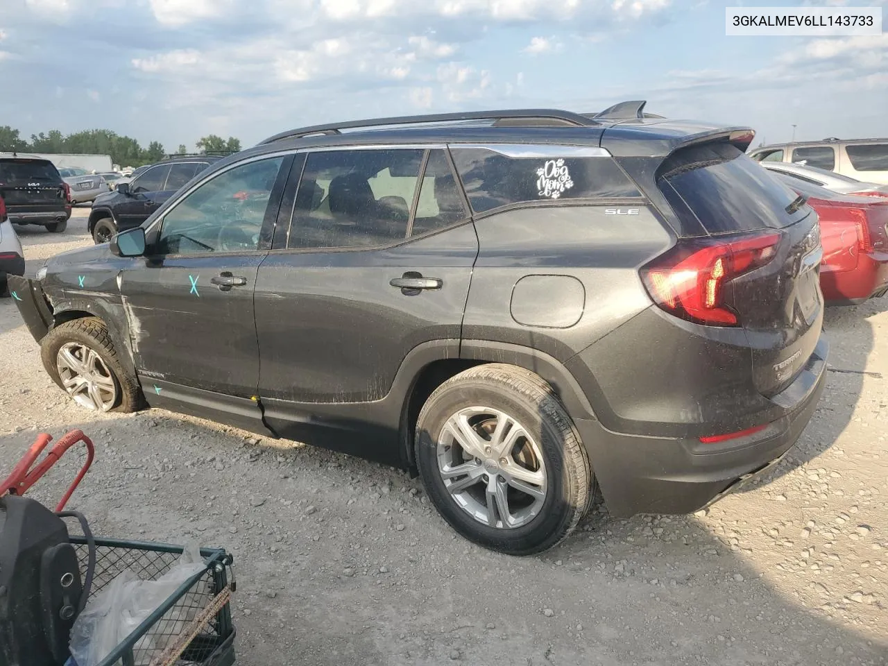 3GKALMEV6LL143733 2020 GMC Terrain Sle