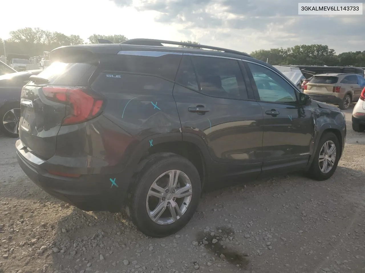 3GKALMEV6LL143733 2020 GMC Terrain Sle