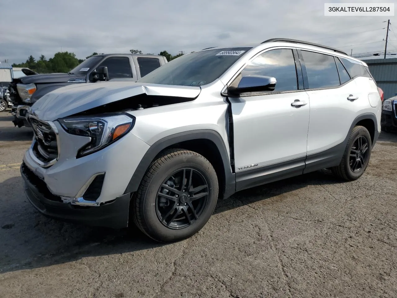 2020 GMC Terrain Sle VIN: 3GKALTEV6LL287504 Lot: 68990564