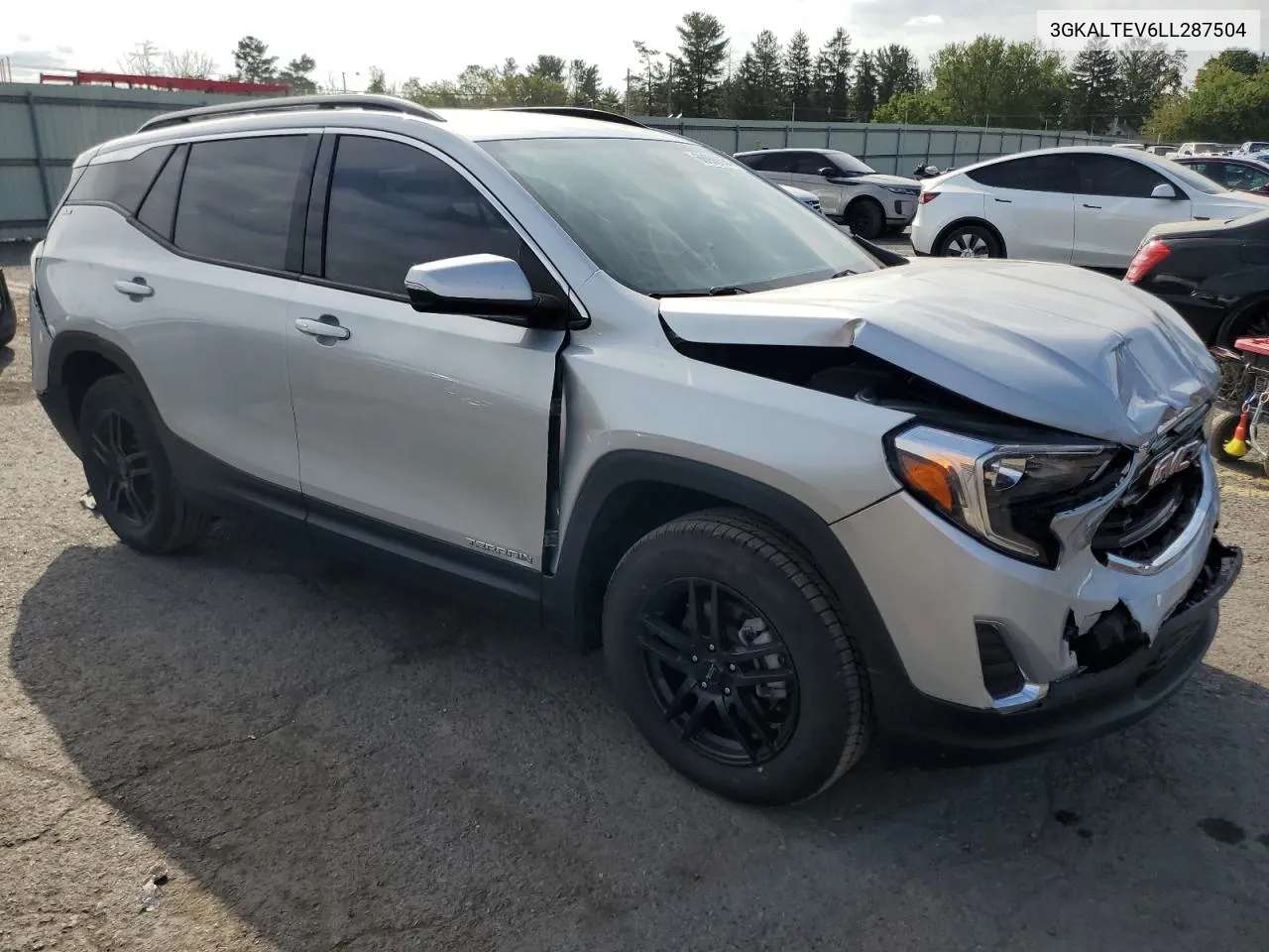 2020 GMC Terrain Sle VIN: 3GKALTEV6LL287504 Lot: 68990564