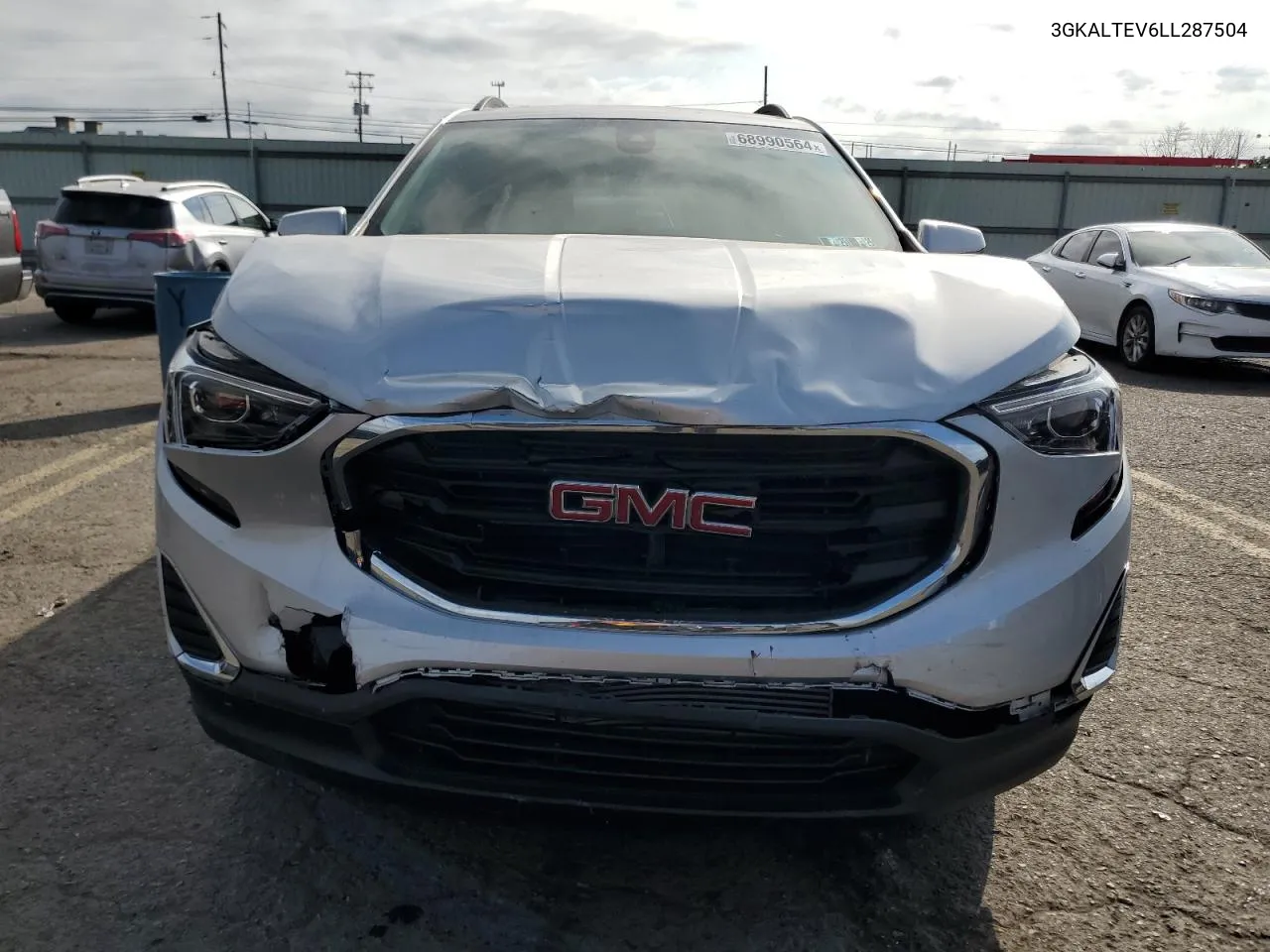 2020 GMC Terrain Sle VIN: 3GKALTEV6LL287504 Lot: 68990564