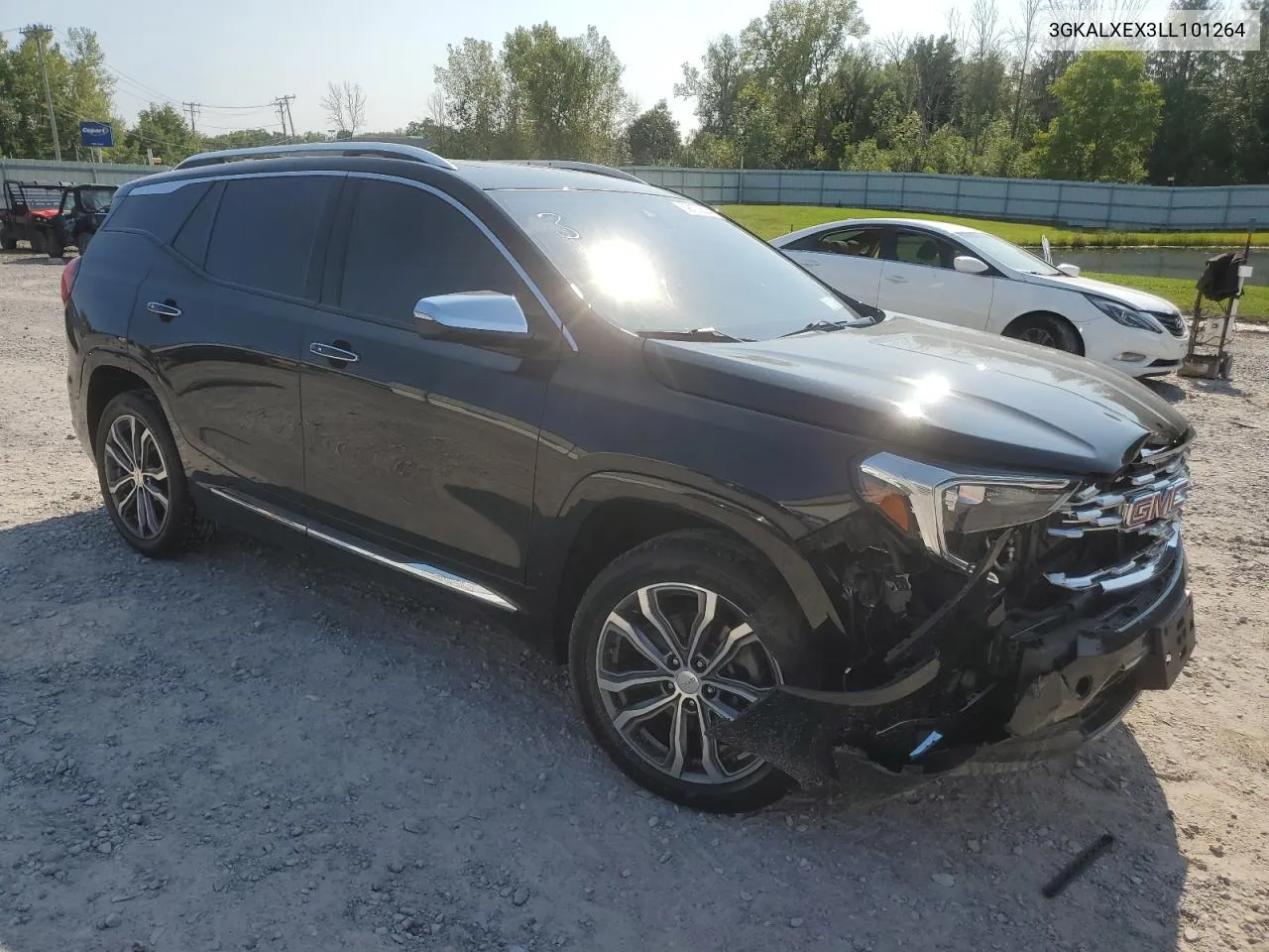 2020 GMC Terrain Denali VIN: 3GKALXEX3LL101264 Lot: 69133614