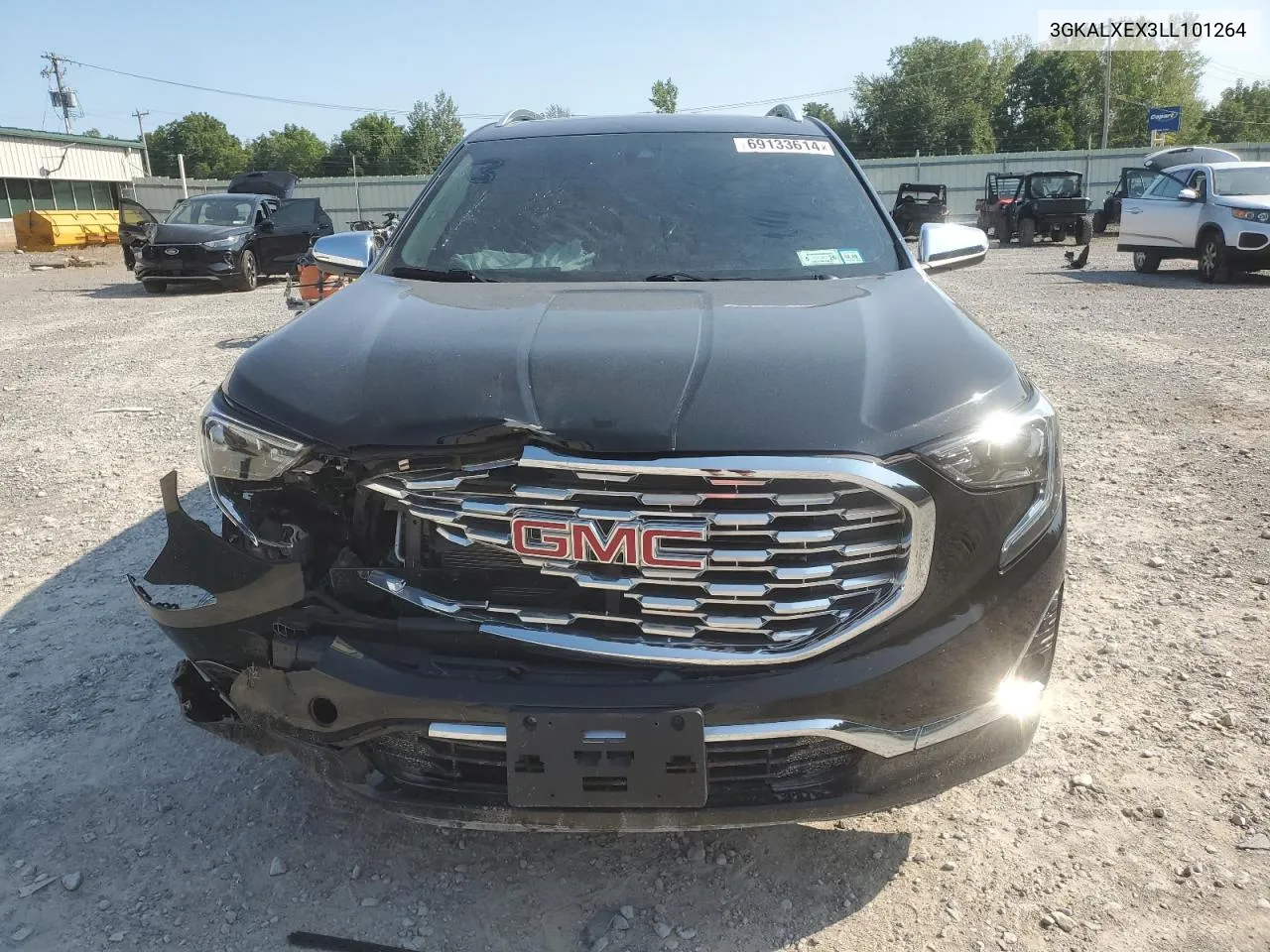 2020 GMC Terrain Denali VIN: 3GKALXEX3LL101264 Lot: 69133614