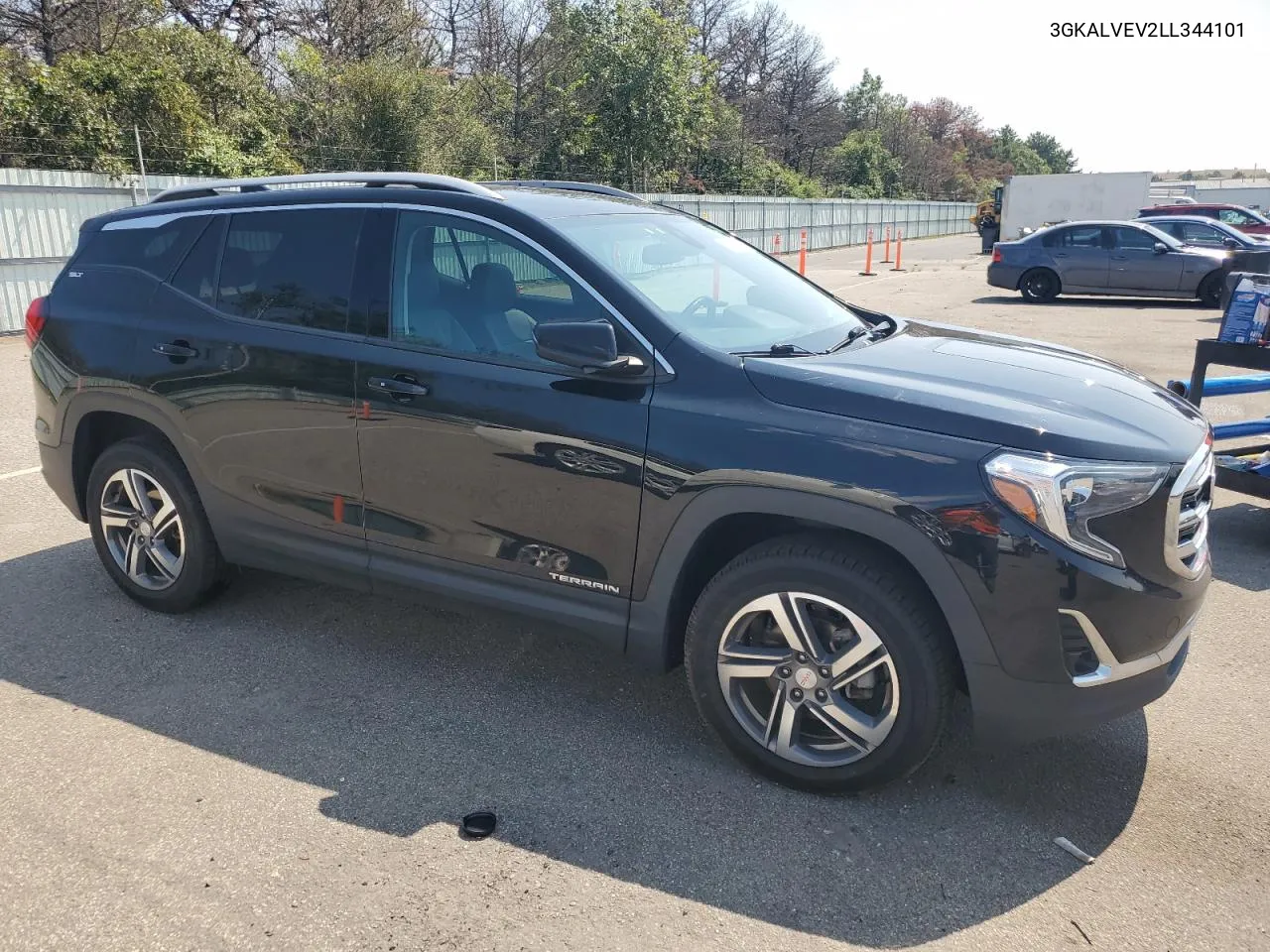 2020 GMC Terrain Slt VIN: 3GKALVEV2LL344101 Lot: 69186654