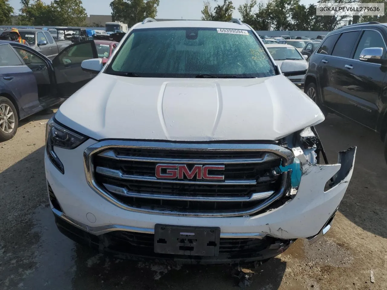 2020 GMC Terrain Slt VIN: 3GKALPEV6LL279636 Lot: 69399594