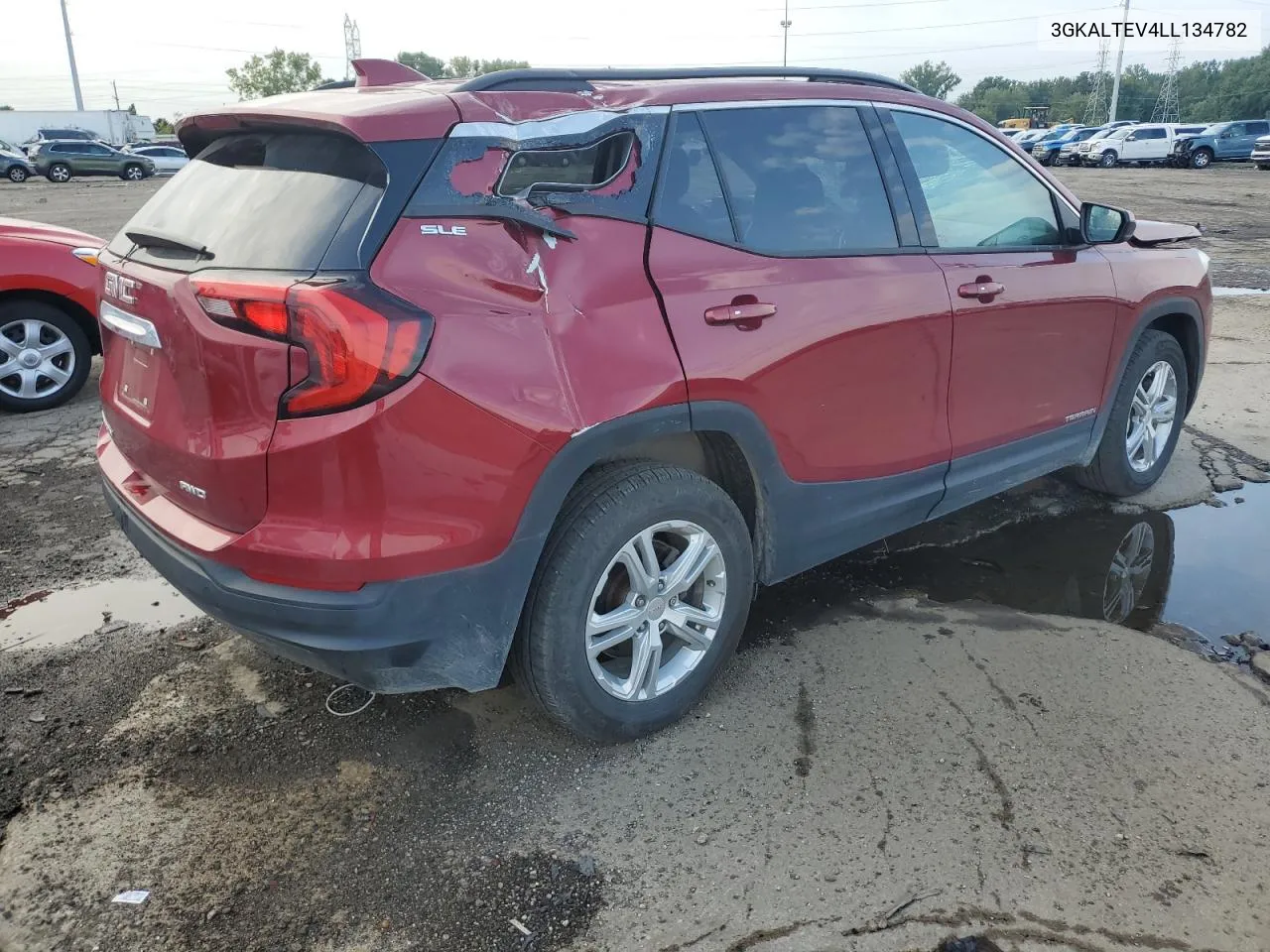 2020 GMC Terrain Sle VIN: 3GKALTEV4LL134782 Lot: 69457704